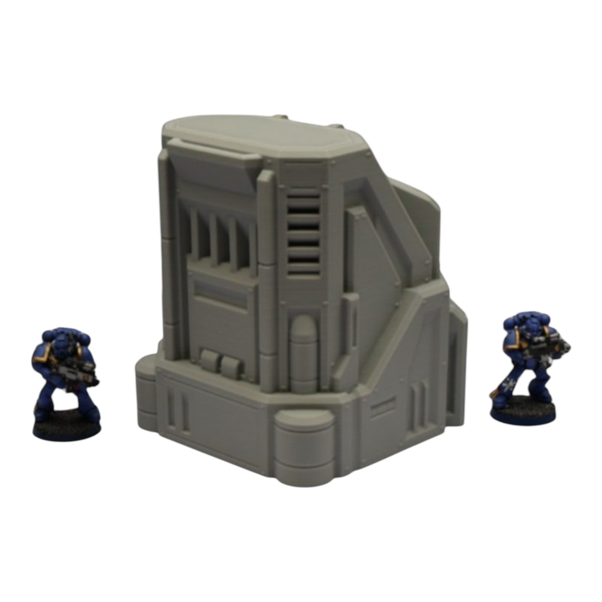 Wargaming 28mm scatter terrain scenery showing 3D-printed item that is compatible with games such as Warhammer 40K, Star Wars Legions, D+D, Dungeons and Dragons, Sci-Fi, Fantasy and other miniature tabletop games. Brand Jawar3d found at www.jawar3d.co.uk.