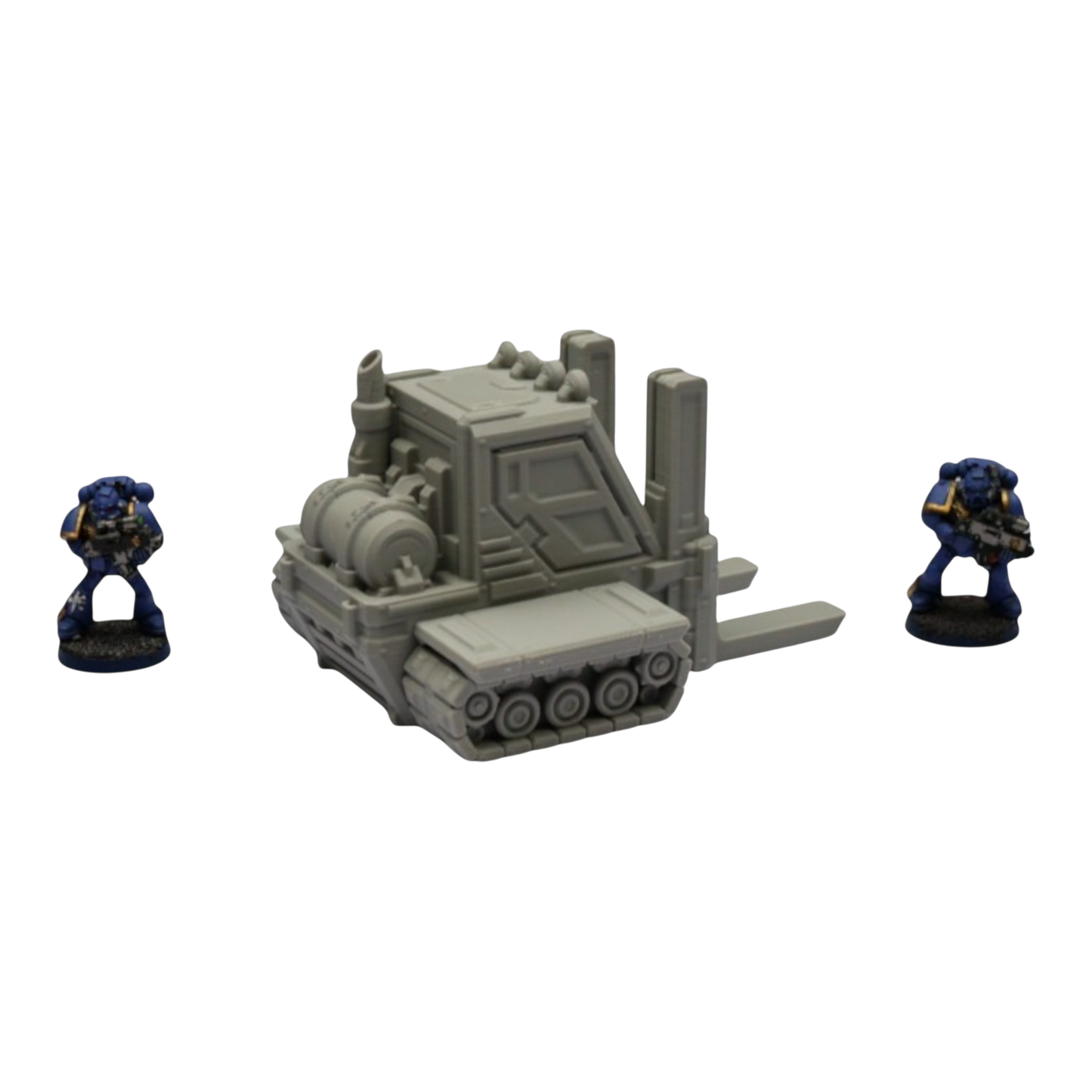 Forklift - 28mm Wargaming Scatter Terrain Scenery Tabletop Grimdark