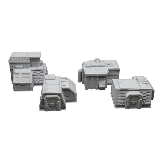 Wargaming 28mm scatter terrain scenery showing 3D-printed item that is compatible with games such as Warhammer 40K, Star Wars Legions, D+D, Dungeons and Dragons, Sci-Fi, Fantasy and other miniature tabletop games. Brand Jawar3d found at www.jawar3d.co.uk.