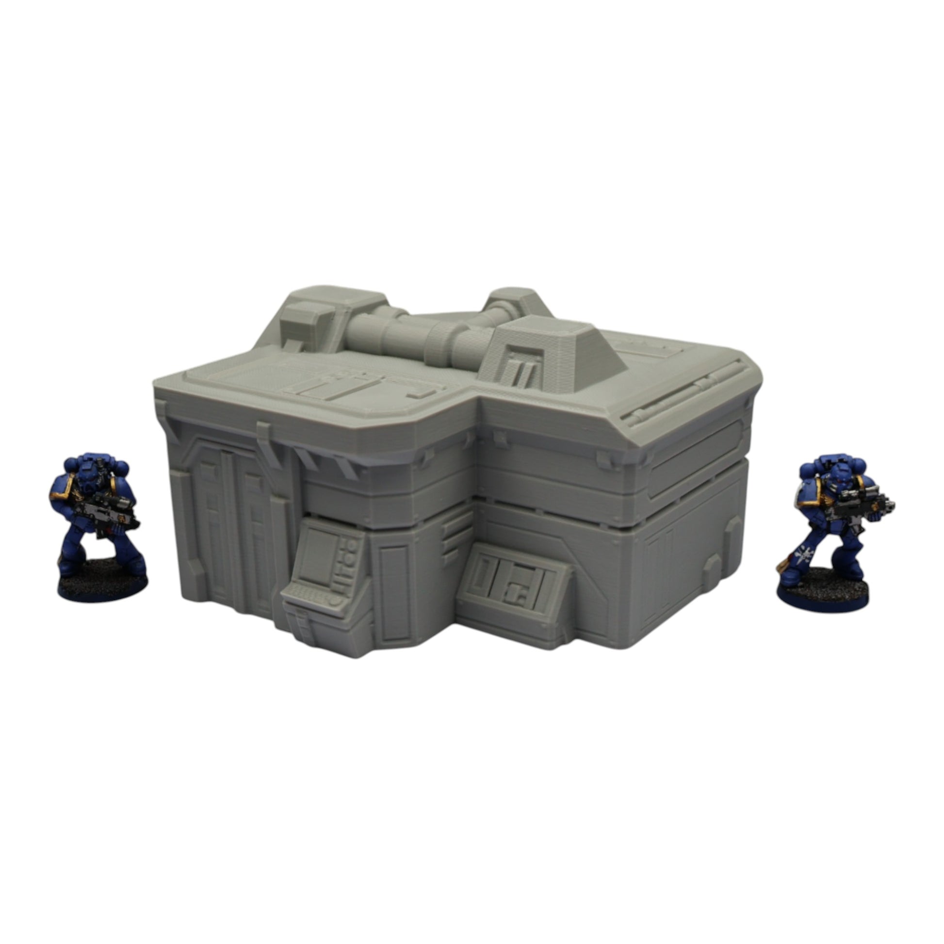 Wargaming 28mm scatter terrain scenery showing 3D-printed item that is compatible with games such as Warhammer 40K, Star Wars Legions, D+D, Dungeons and Dragons, Sci-Fi, Fantasy and other miniature tabletop games. Brand Jawar3d found at www.jawar3d.co.uk.
