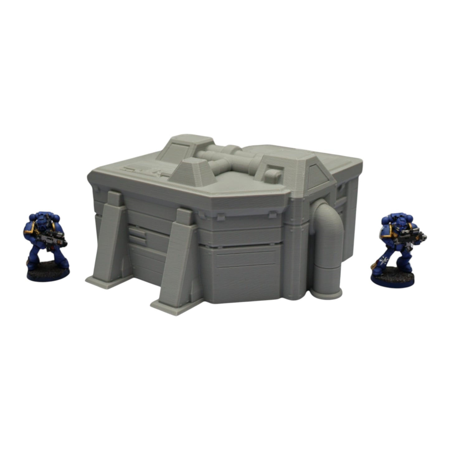 Wargaming 28mm scatter terrain scenery showing 3D-printed item that is compatible with games such as Warhammer 40K, Star Wars Legions, D+D, Dungeons and Dragons, Sci-Fi, Fantasy and other miniature tabletop games. Brand Jawar3d found at www.jawar3d.co.uk.