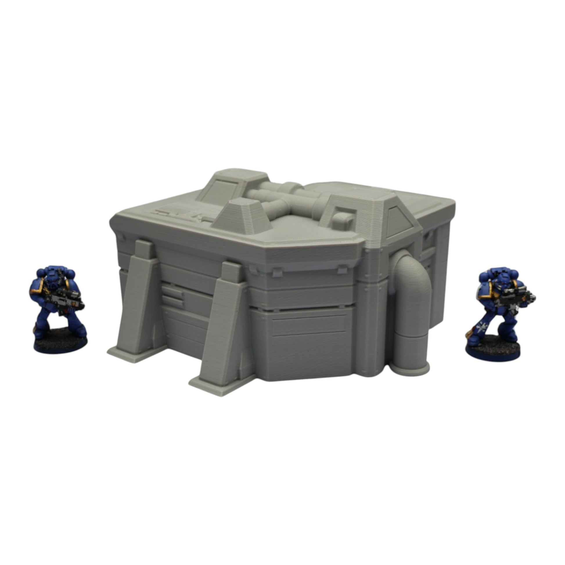 Wargaming 28mm scatter terrain scenery showing 3D-printed item that is compatible with games such as Warhammer 40K, Star Wars Legions, D+D, Dungeons and Dragons, Sci-Fi, Fantasy and other miniature tabletop games. Brand Jawar3d found at www.jawar3d.co.uk.