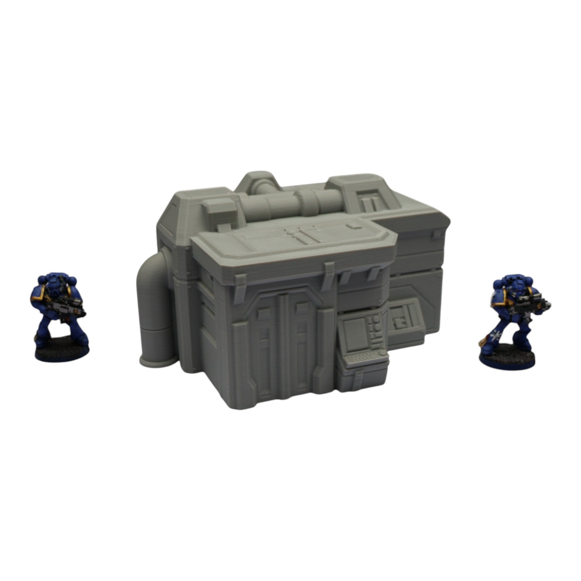 Wargaming 28mm scatter terrain scenery showing 3D-printed item that is compatible with games such as Warhammer 40K, Star Wars Legions, D+D, Dungeons and Dragons, Sci-Fi, Fantasy and other miniature tabletop games. Brand Jawar3d found at www.jawar3d.co.uk.