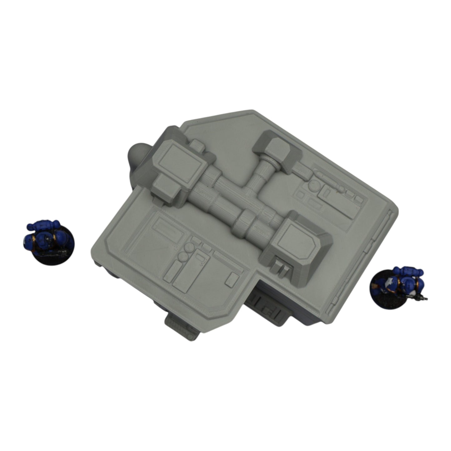 Wargaming 28mm scatter terrain scenery showing 3D-printed item that is compatible with games such as Warhammer 40K, Star Wars Legions, D+D, Dungeons and Dragons, Sci-Fi, Fantasy and other miniature tabletop games. Brand Jawar3d found at www.jawar3d.co.uk.