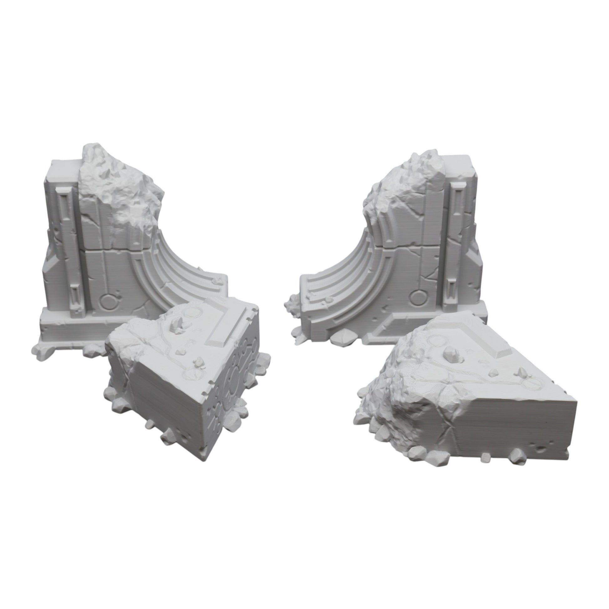 Wargaming 28mm scatter terrain scenery showing 3D-printed item that is compatible with games such as Warhammer 40K, Star Wars Legions, D+D, Dungeons and Dragons, Sci-Fi, Fantasy and other miniature tabletop games. Brand Jawar3d found at www.jawar3d.co.uk.