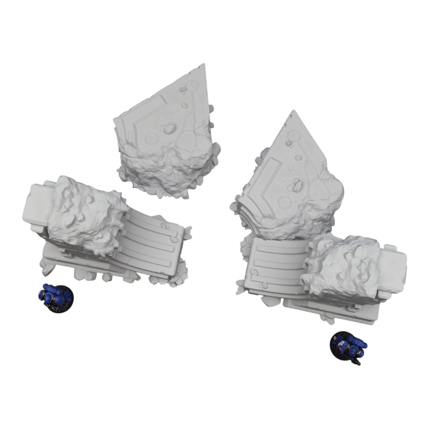 Wargaming 28mm scatter terrain scenery showing 3D-printed item that is compatible with games such as Warhammer 40K, Star Wars Legions, D+D, Dungeons and Dragons, Sci-Fi, Fantasy and other miniature tabletop games. Brand Jawar3d found at www.jawar3d.co.uk.