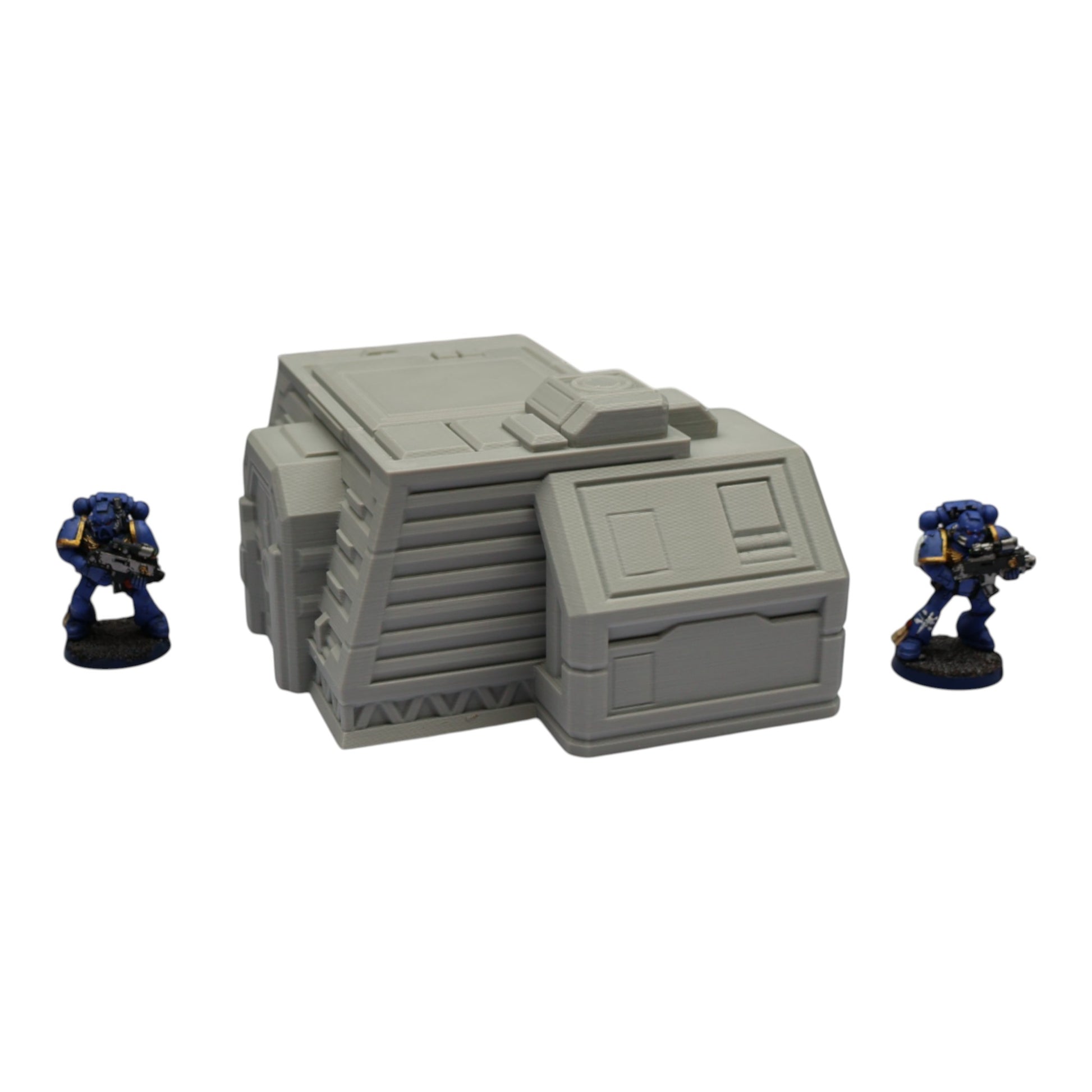 Wargaming 28mm scatter terrain scenery showing 3D-printed item that is compatible with games such as Warhammer 40K, Star Wars Legions, D+D, Dungeons and Dragons, Sci-Fi, Fantasy and other miniature tabletop games. Brand Jawar3d found at www.jawar3d.co.uk.