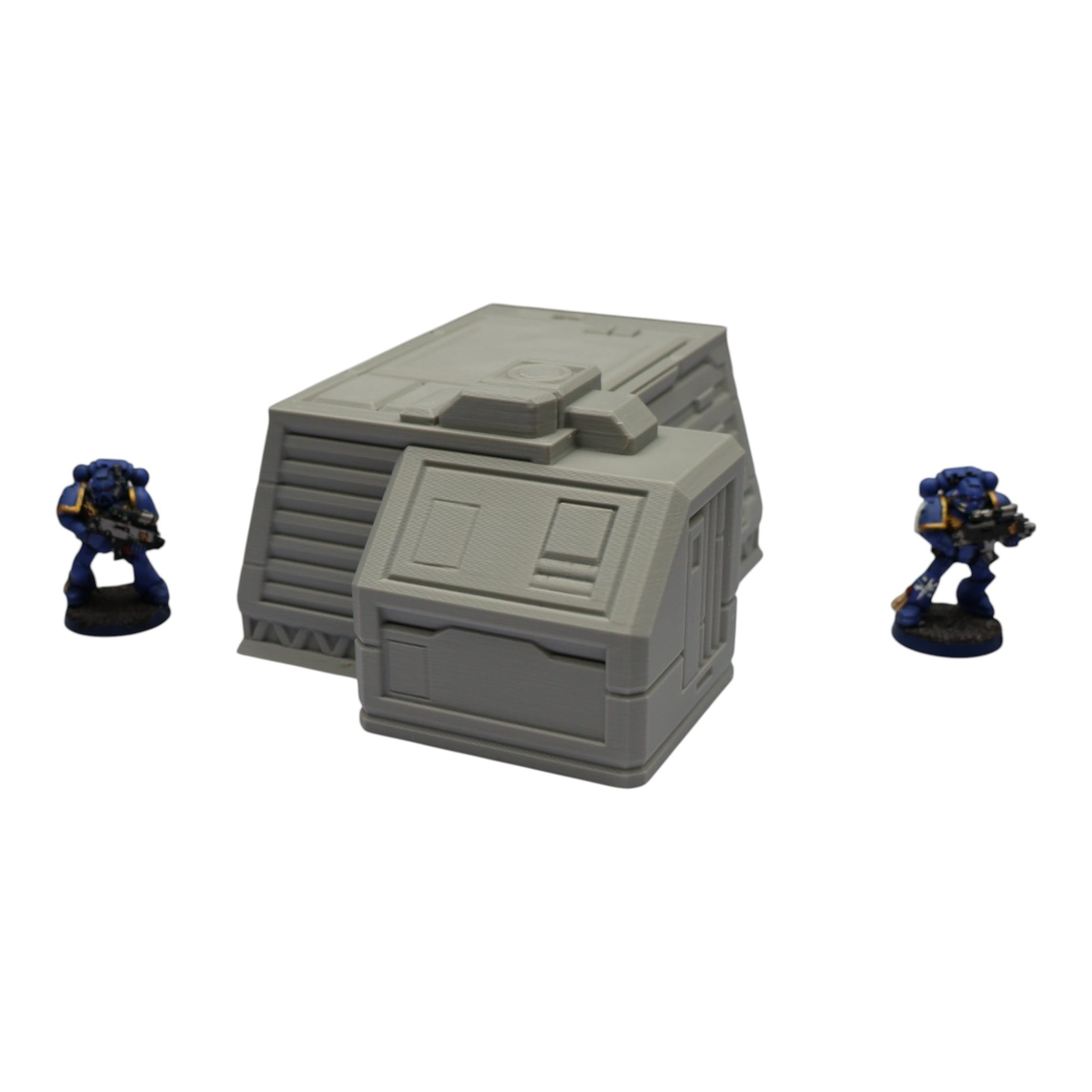 Wargaming 28mm scatter terrain scenery showing 3D-printed item that is compatible with games such as Warhammer 40K, Star Wars Legions, D+D, Dungeons and Dragons, Sci-Fi, Fantasy and other miniature tabletop games. Brand Jawar3d found at www.jawar3d.co.uk.