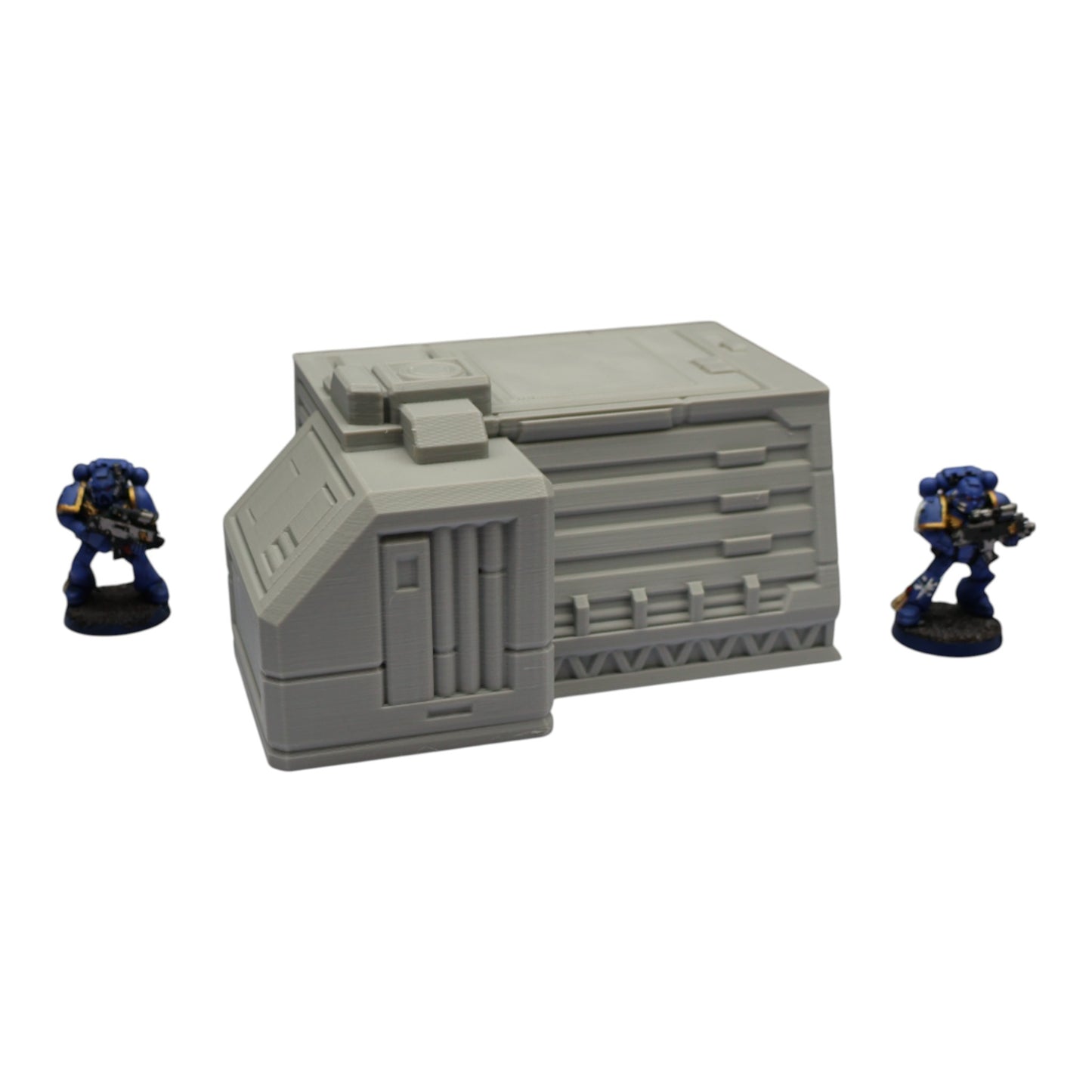 Wargaming 28mm scatter terrain scenery showing 3D-printed item that is compatible with games such as Warhammer 40K, Star Wars Legions, D+D, Dungeons and Dragons, Sci-Fi, Fantasy and other miniature tabletop games. Brand Jawar3d found at www.jawar3d.co.uk.