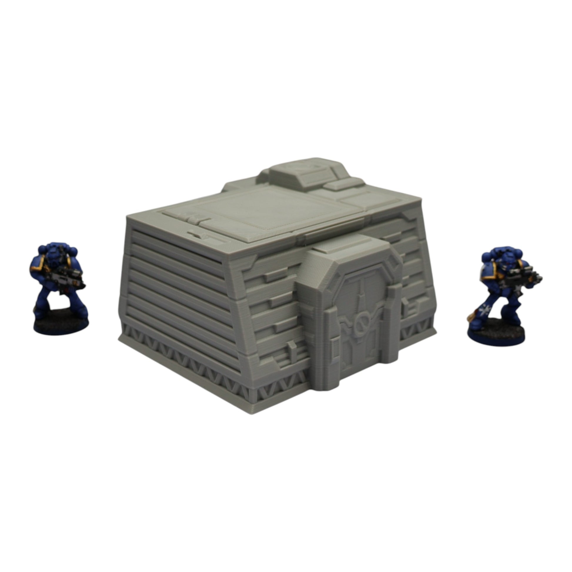 Wargaming 28mm scatter terrain scenery showing 3D-printed item that is compatible with games such as Warhammer 40K, Star Wars Legions, D+D, Dungeons and Dragons, Sci-Fi, Fantasy and other miniature tabletop games. Brand Jawar3d found at www.jawar3d.co.uk.