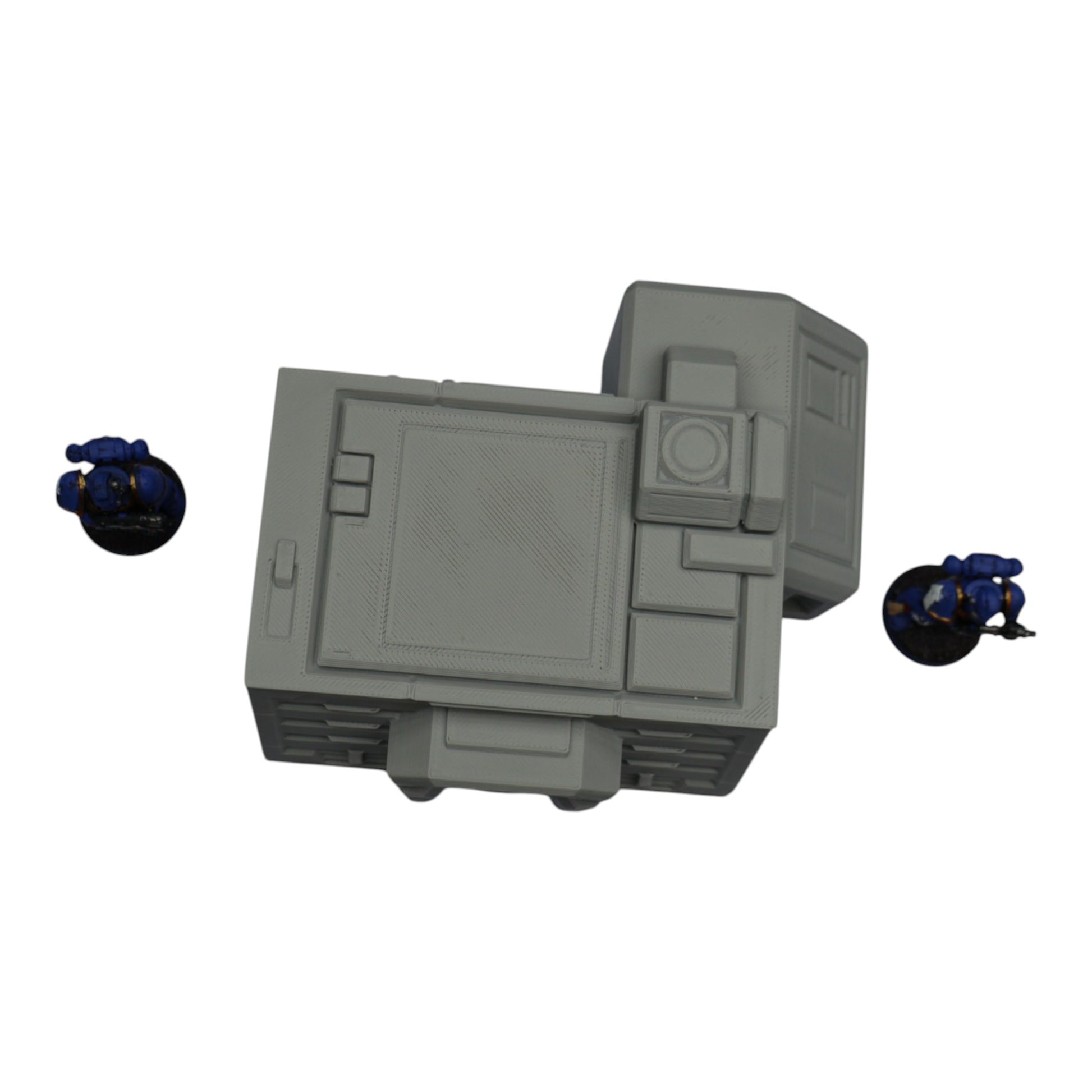 Wargaming 28mm scatter terrain scenery showing 3D-printed item that is compatible with games such as Warhammer 40K, Star Wars Legions, D+D, Dungeons and Dragons, Sci-Fi, Fantasy and other miniature tabletop games. Brand Jawar3d found at www.jawar3d.co.uk.