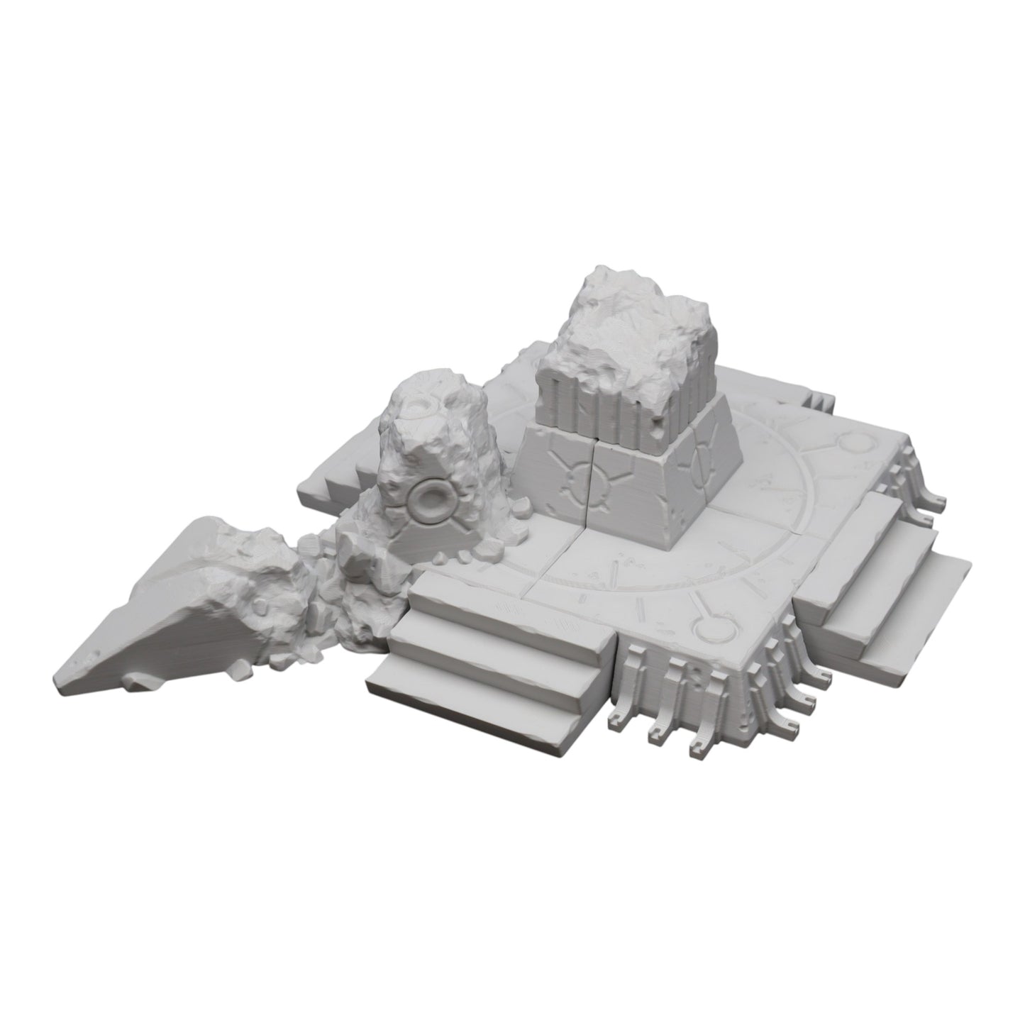 Wargaming 28mm scatter terrain scenery showing 3D-printed item that is compatible with games such as Warhammer 40K, Star Wars Legions, D+D, Dungeons and Dragons, Sci-Fi, Fantasy and other miniature tabletop games. Brand Jawar3d found at www.jawar3d.co.uk.