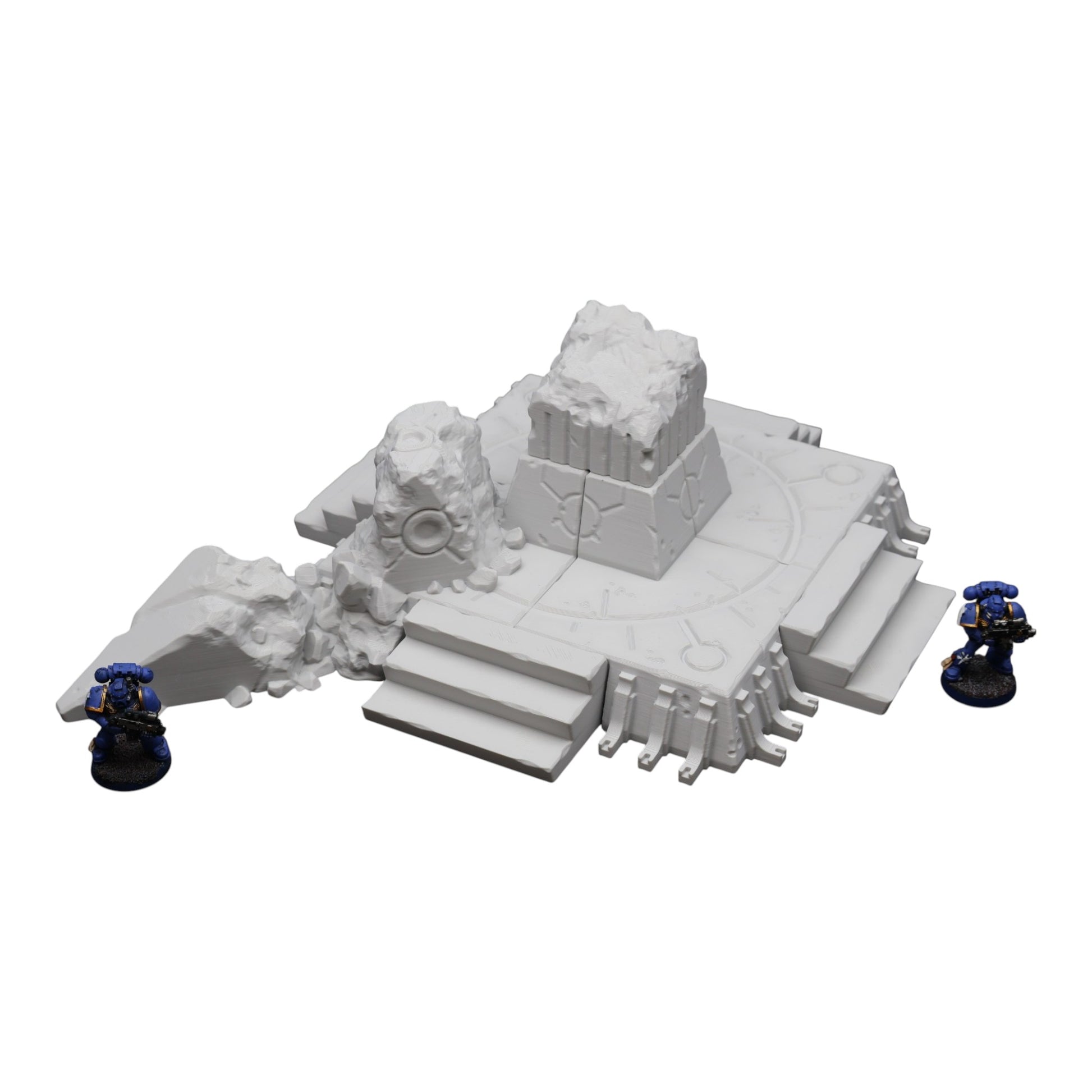 Wargaming 28mm scatter terrain scenery showing 3D-printed item that is compatible with games such as Warhammer 40K, Star Wars Legions, D+D, Dungeons and Dragons, Sci-Fi, Fantasy and other miniature tabletop games. Brand Jawar3d found at www.jawar3d.co.uk.