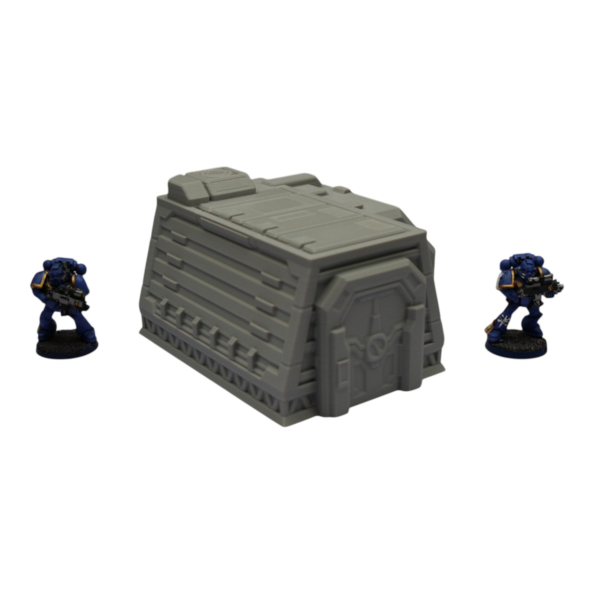 Wargaming 28mm scatter terrain scenery showing 3D-printed item that is compatible with games such as Warhammer 40K, Star Wars Legions, D+D, Dungeons and Dragons, Sci-Fi, Fantasy and other miniature tabletop games. Brand Jawar3d found at www.jawar3d.co.uk.