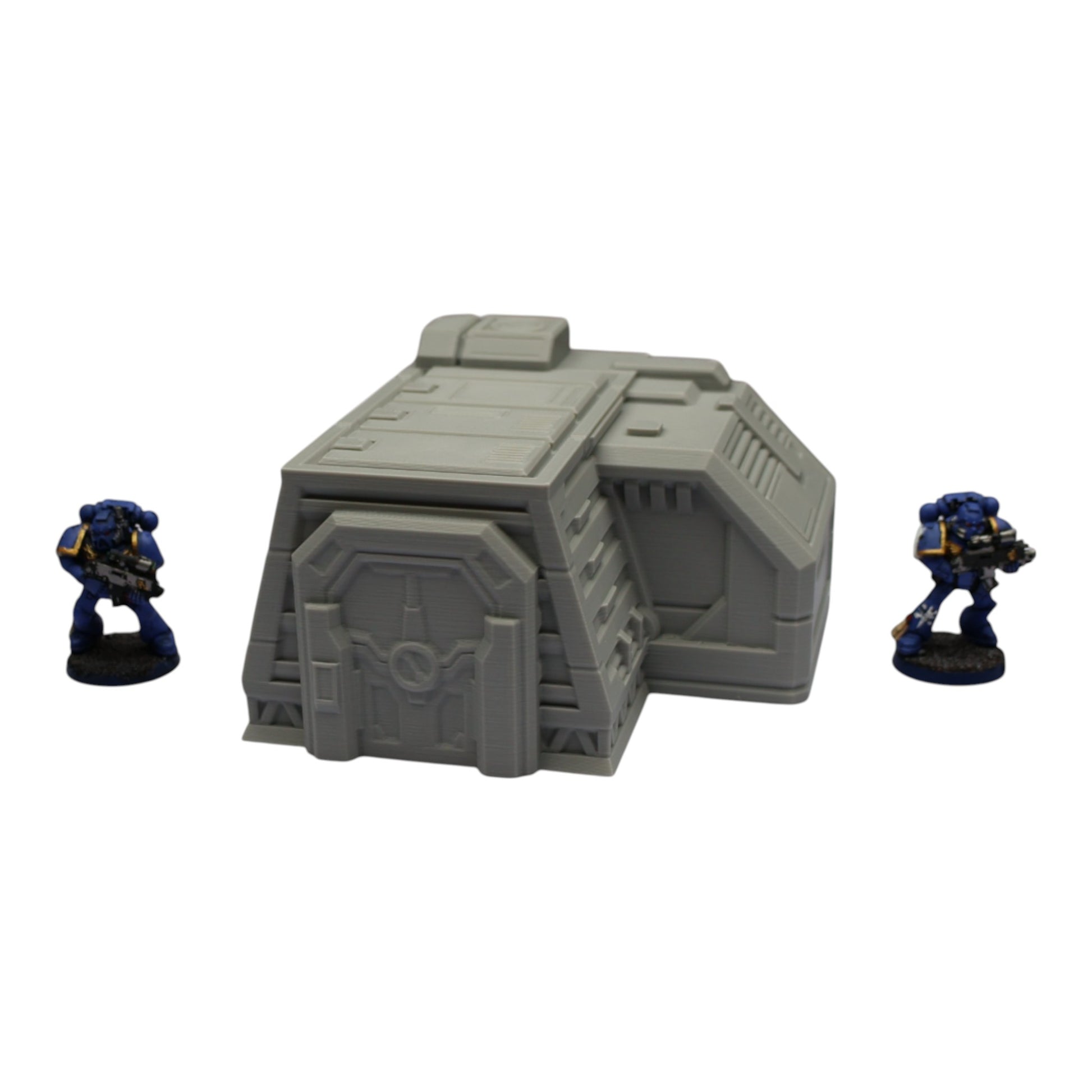 Wargaming 28mm scatter terrain scenery showing 3D-printed item that is compatible with games such as Warhammer 40K, Star Wars Legions, D+D, Dungeons and Dragons, Sci-Fi, Fantasy and other miniature tabletop games. Brand Jawar3d found at www.jawar3d.co.uk.