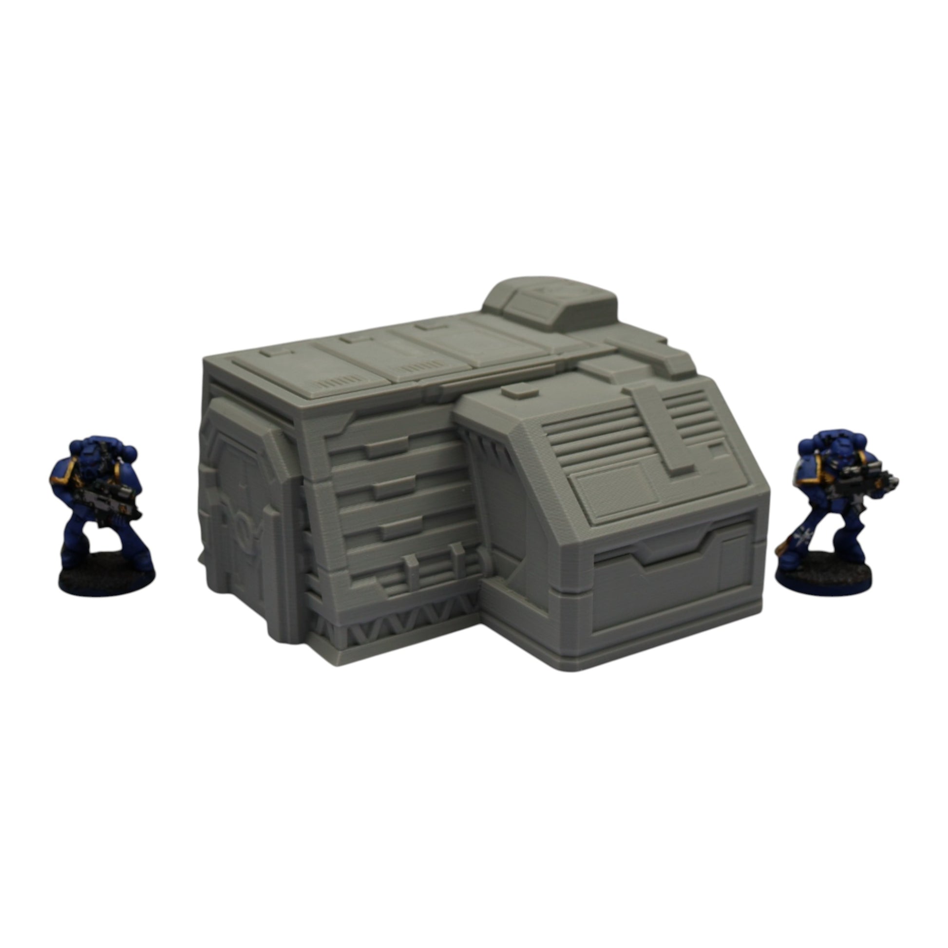 Wargaming 28mm scatter terrain scenery showing 3D-printed item that is compatible with games such as Warhammer 40K, Star Wars Legions, D+D, Dungeons and Dragons, Sci-Fi, Fantasy and other miniature tabletop games. Brand Jawar3d found at www.jawar3d.co.uk.