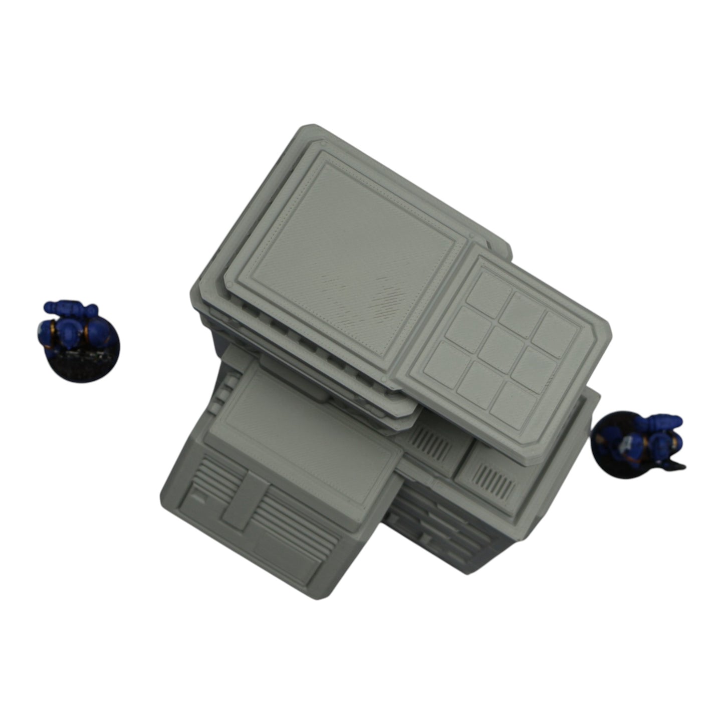 Wargaming 28mm scatter terrain scenery showing 3D-printed item that is compatible with games such as Warhammer 40K, Star Wars Legions, D+D, Dungeons and Dragons, Sci-Fi, Fantasy and other miniature tabletop games. Brand Jawar3d found at www.jawar3d.co.uk.