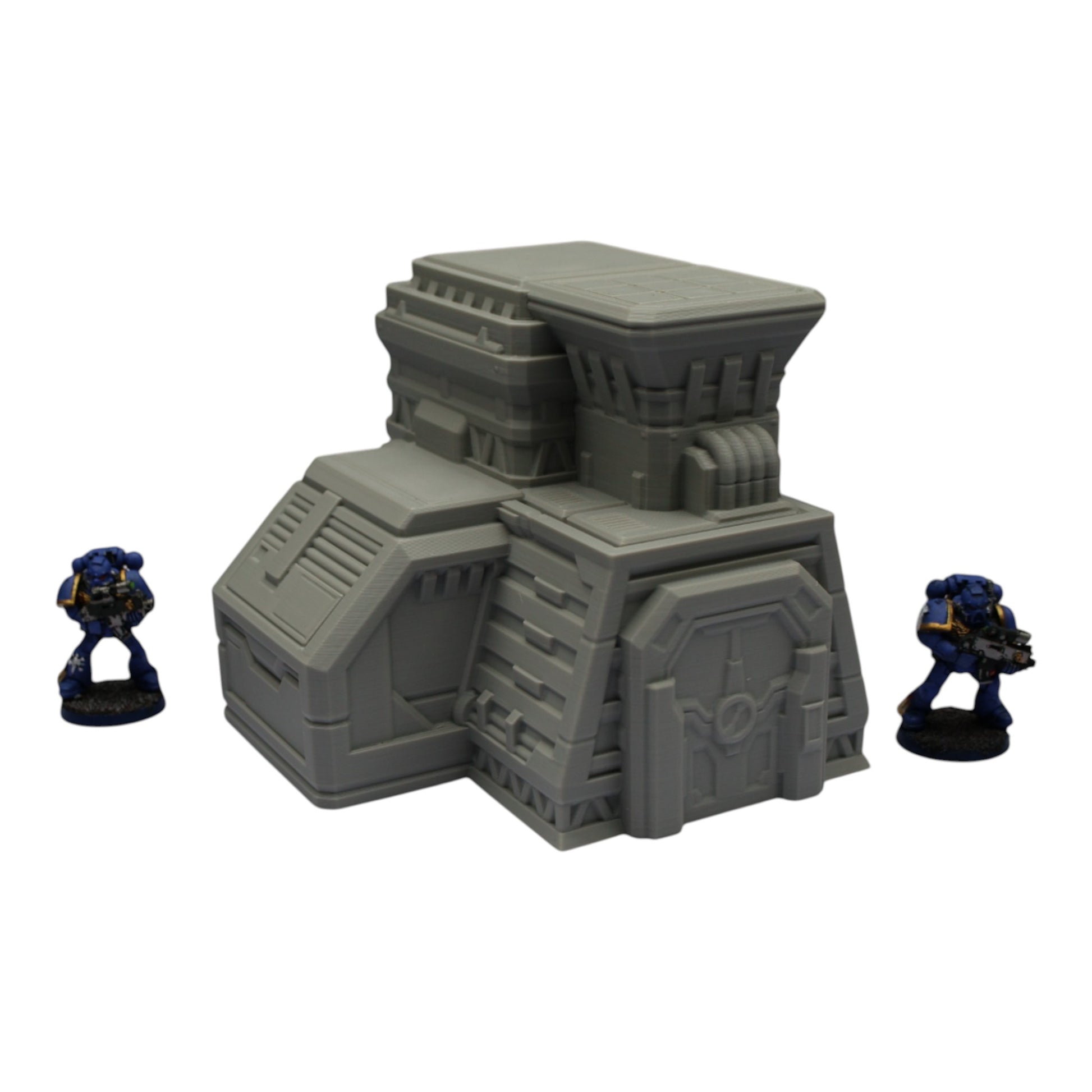 Wargaming 28mm scatter terrain scenery showing 3D-printed item that is compatible with games such as Warhammer 40K, Star Wars Legions, D+D, Dungeons and Dragons, Sci-Fi, Fantasy and other miniature tabletop games. Brand Jawar3d found at www.jawar3d.co.uk.
