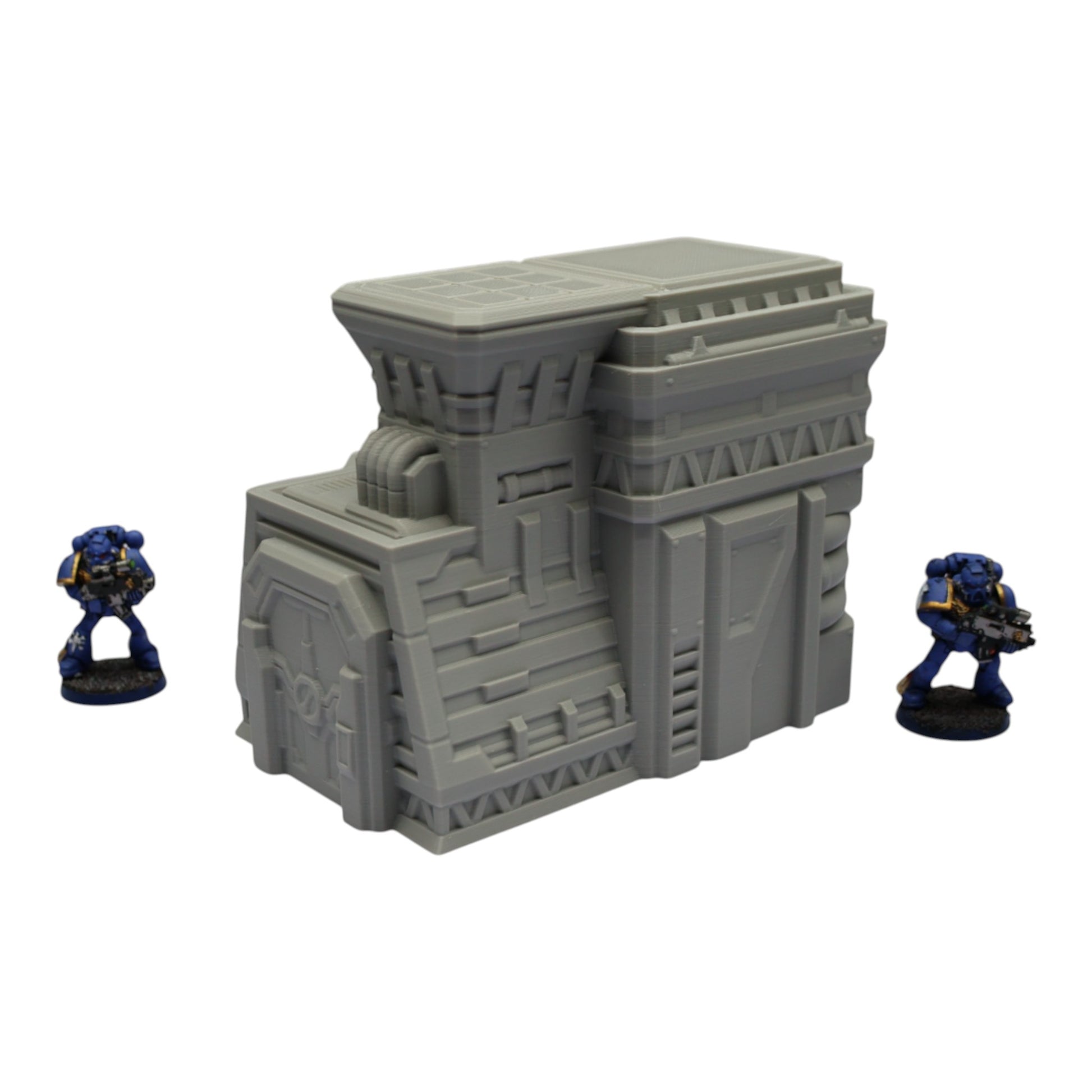 Wargaming 28mm scatter terrain scenery showing 3D-printed item that is compatible with games such as Warhammer 40K, Star Wars Legions, D+D, Dungeons and Dragons, Sci-Fi, Fantasy and other miniature tabletop games. Brand Jawar3d found at www.jawar3d.co.uk.