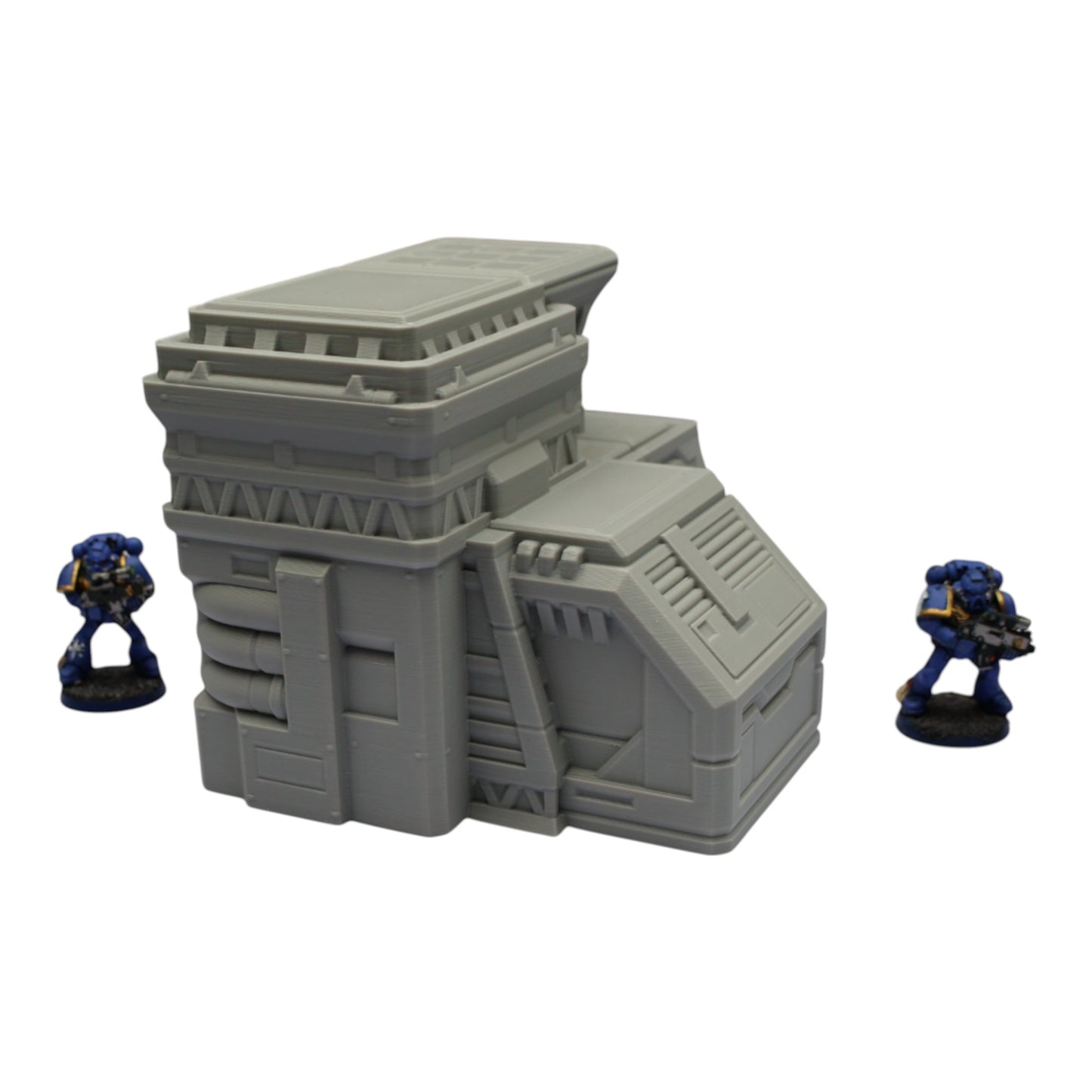 Wargaming 28mm scatter terrain scenery showing 3D-printed item that is compatible with games such as Warhammer 40K, Star Wars Legions, D+D, Dungeons and Dragons, Sci-Fi, Fantasy and other miniature tabletop games. Brand Jawar3d found at www.jawar3d.co.uk.