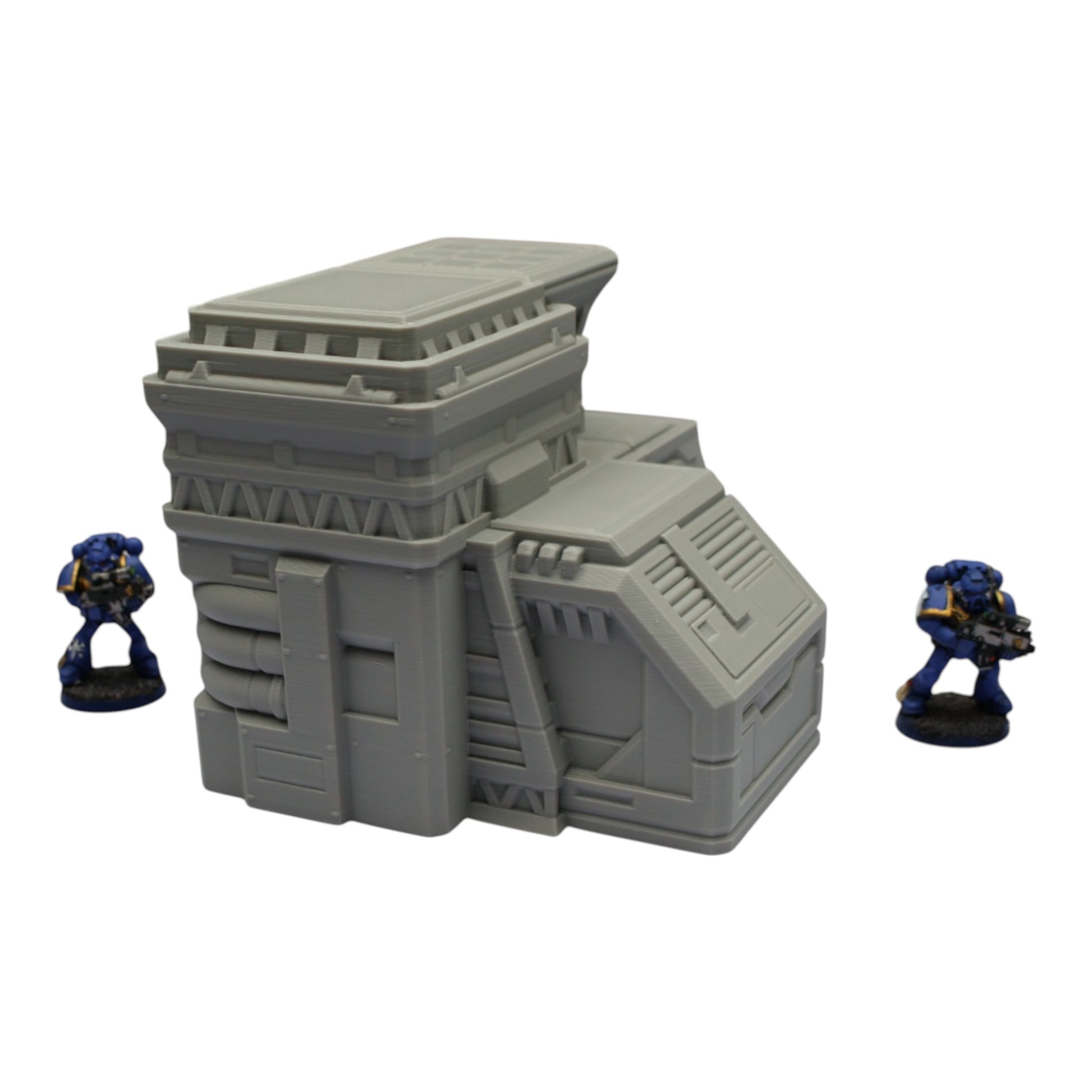 Wargaming 28mm scatter terrain scenery showing 3D-printed item that is compatible with games such as Warhammer 40K, Star Wars Legions, D+D, Dungeons and Dragons, Sci-Fi, Fantasy and other miniature tabletop games. Brand Jawar3d found at www.jawar3d.co.uk.
