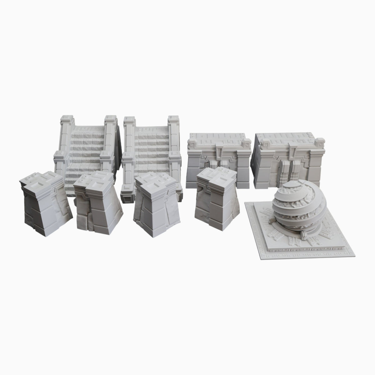 Wargaming 28mm scatter terrain scenery showing 3D-printed item that is compatible with games such as Warhammer 40K, Star Wars Legions, D+D, Dungeons and Dragons, Sci-Fi, Fantasy and other miniature tabletop games. Brand Jawar3d found at www.jawar3d.co.uk.