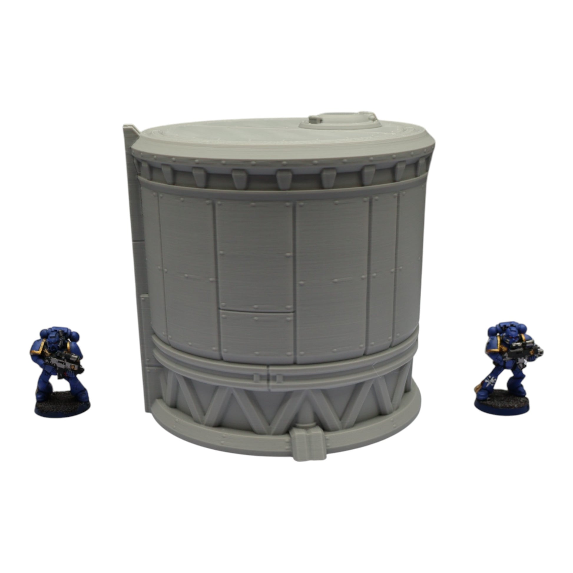Wargaming 28mm scatter terrain scenery showing 3D-printed item that is compatible with games such as Warhammer 40K, Star Wars Legions, D+D, Dungeons and Dragons, Sci-Fi, Fantasy and other miniature tabletop games. Brand Jawar3d found at www.jawar3d.co.uk.