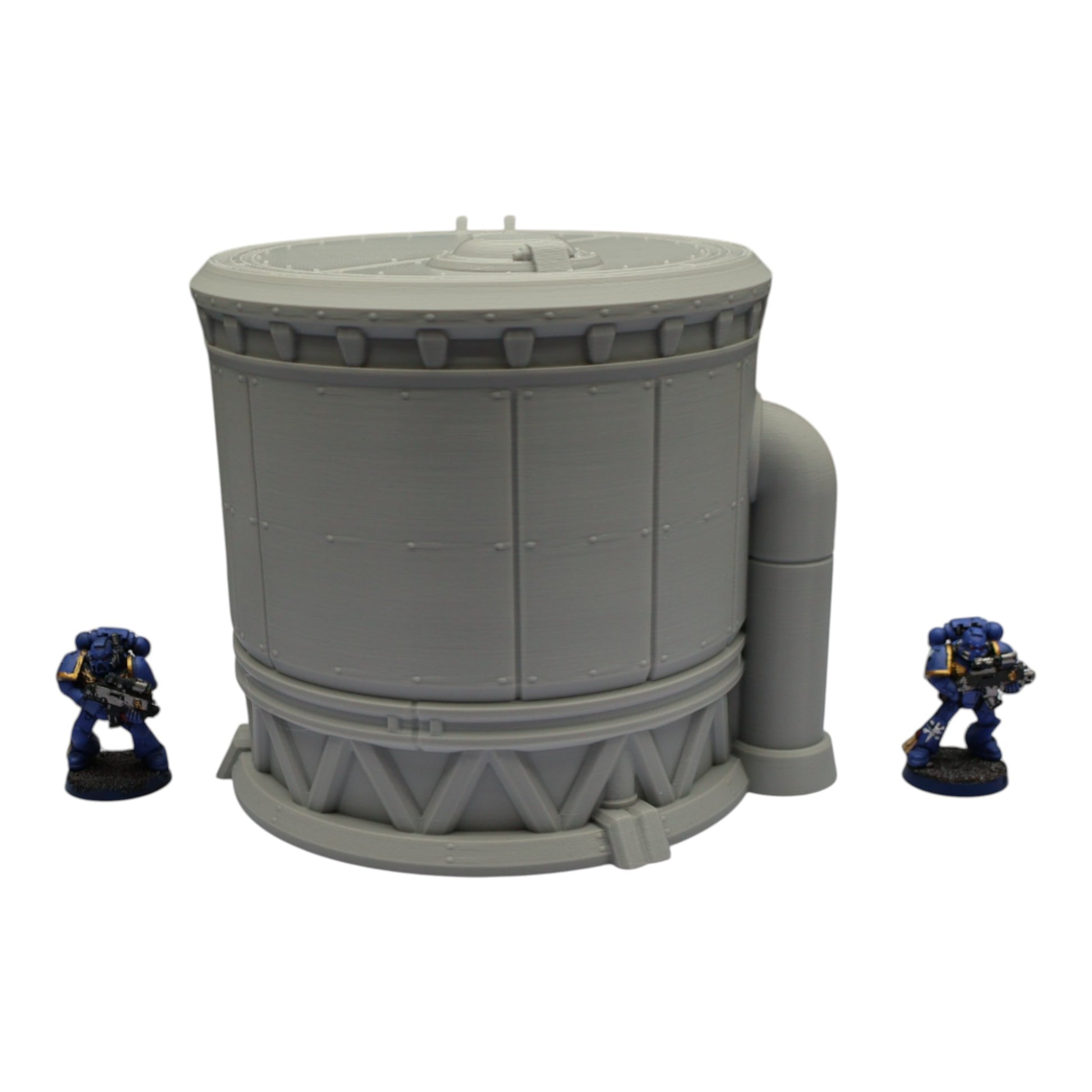Wargaming 28mm scatter terrain scenery showing 3D-printed item that is compatible with games such as Warhammer 40K, Star Wars Legions, D+D, Dungeons and Dragons, Sci-Fi, Fantasy and other miniature tabletop games. Brand Jawar3d found at www.jawar3d.co.uk.