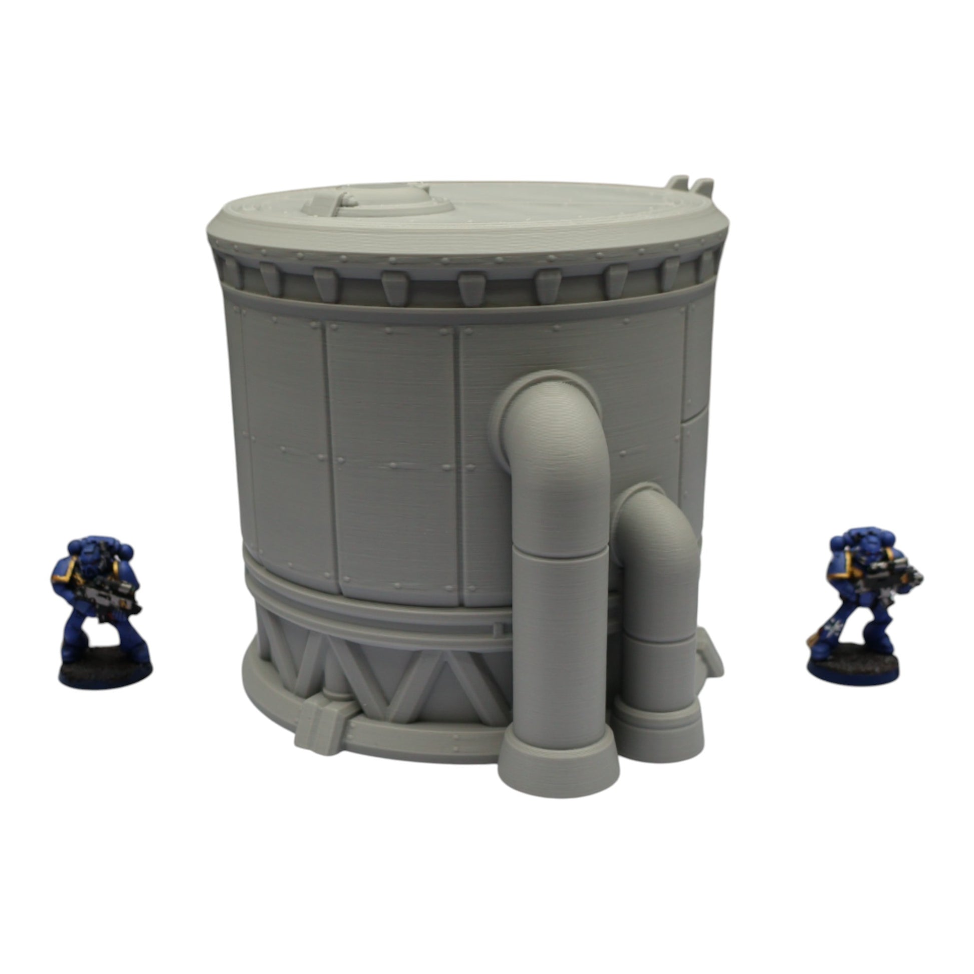 Wargaming 28mm scatter terrain scenery showing 3D-printed item that is compatible with games such as Warhammer 40K, Star Wars Legions, D+D, Dungeons and Dragons, Sci-Fi, Fantasy and other miniature tabletop games. Brand Jawar3d found at www.jawar3d.co.uk.