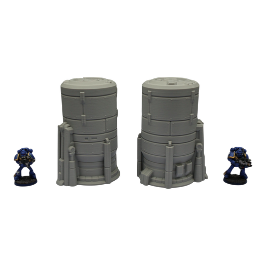 Silo #3 - 28mm Wargaming Scatter Terrain Scenery Tabletop Grimdark