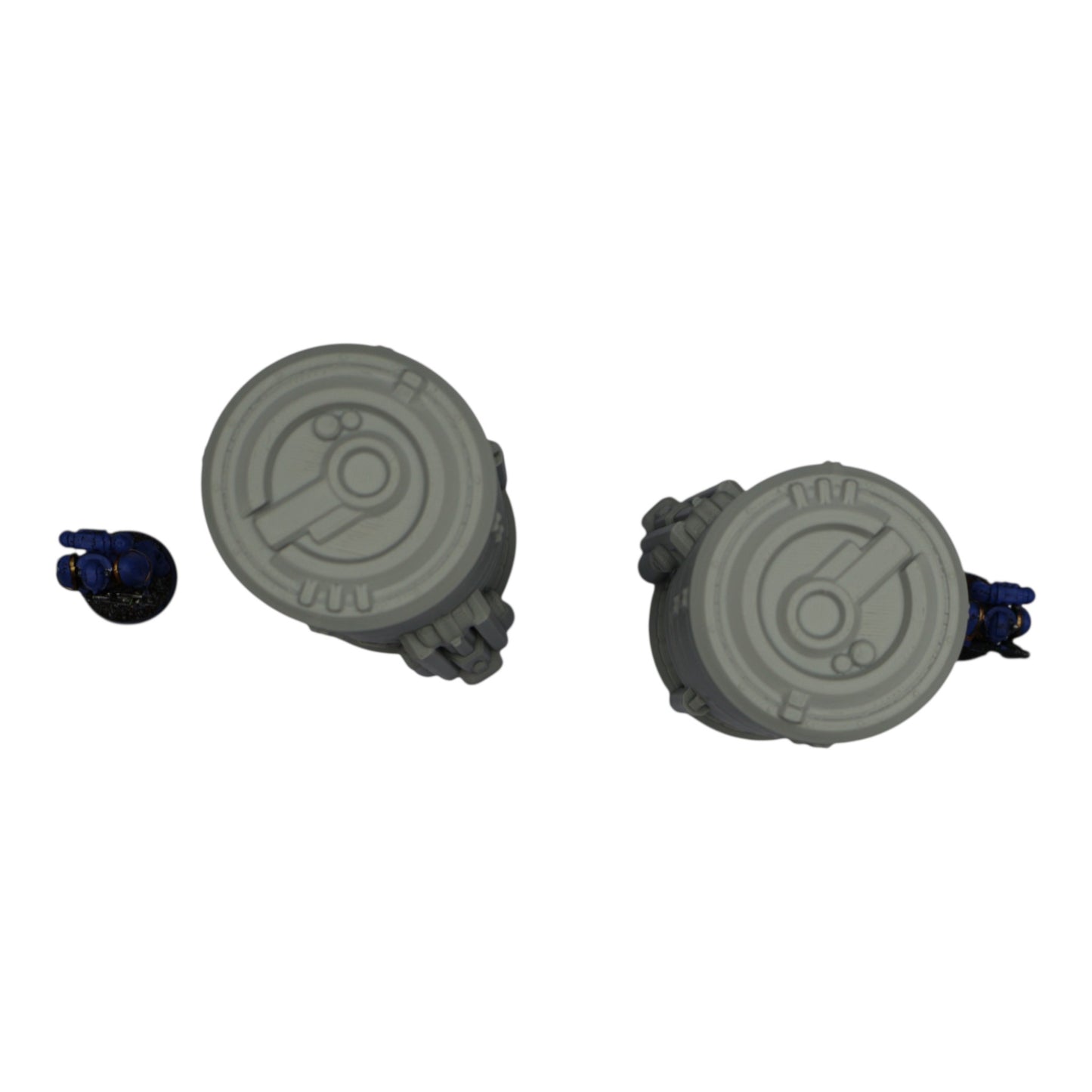 Wargaming 28mm scatter terrain scenery showing 3D-printed item that is compatible with games such as Warhammer 40K, Star Wars Legions, D+D, Dungeons and Dragons, Sci-Fi, Fantasy and other miniature tabletop games. Brand Jawar3d found at www.jawar3d.co.uk.