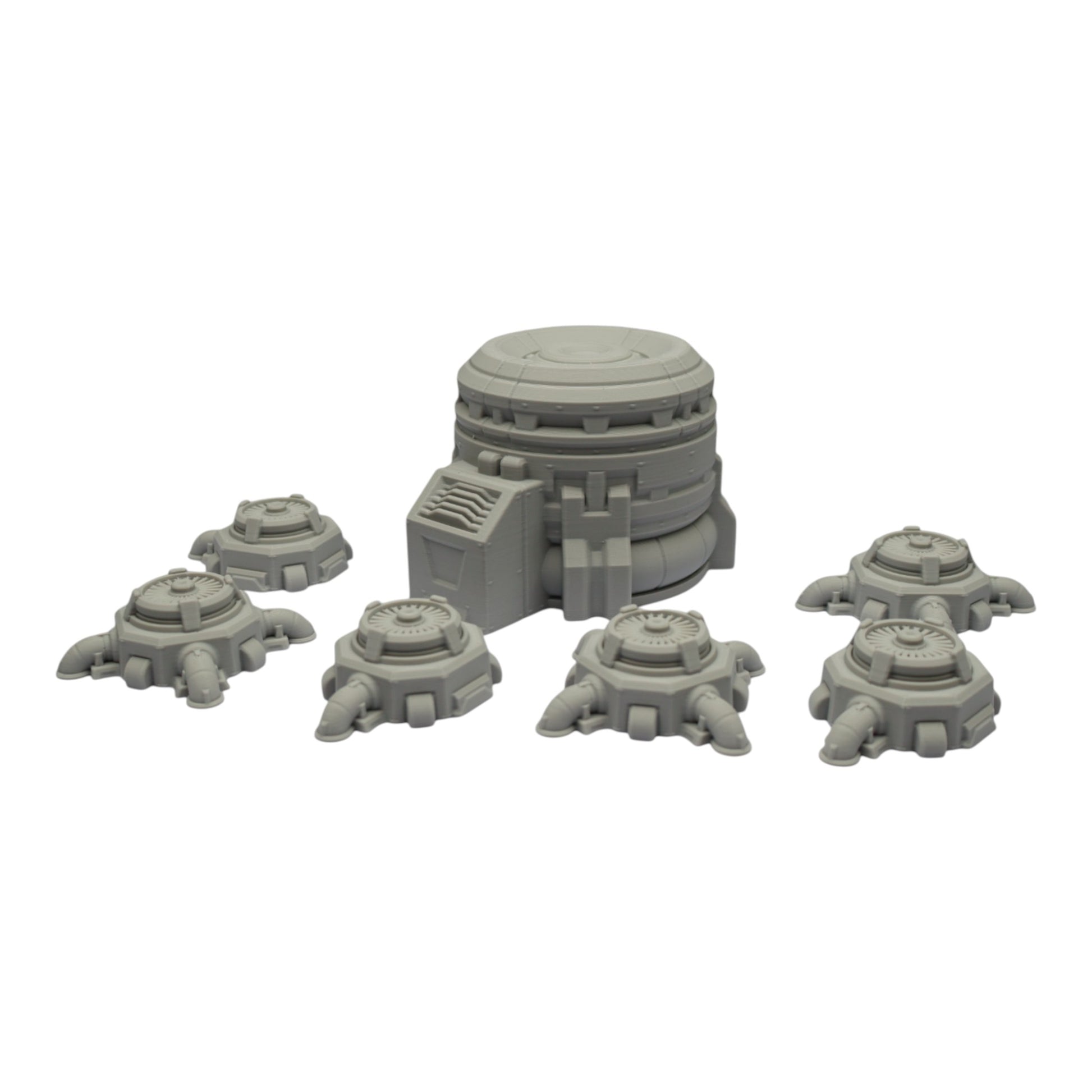 Wargaming 28mm scatter terrain scenery showing 3D-printed item that is compatible with games such as Warhammer 40K, Star Wars Legions, D+D, Dungeons and Dragons, Sci-Fi, Fantasy and other miniature tabletop games. Brand Jawar3d found at www.jawar3d.co.uk.