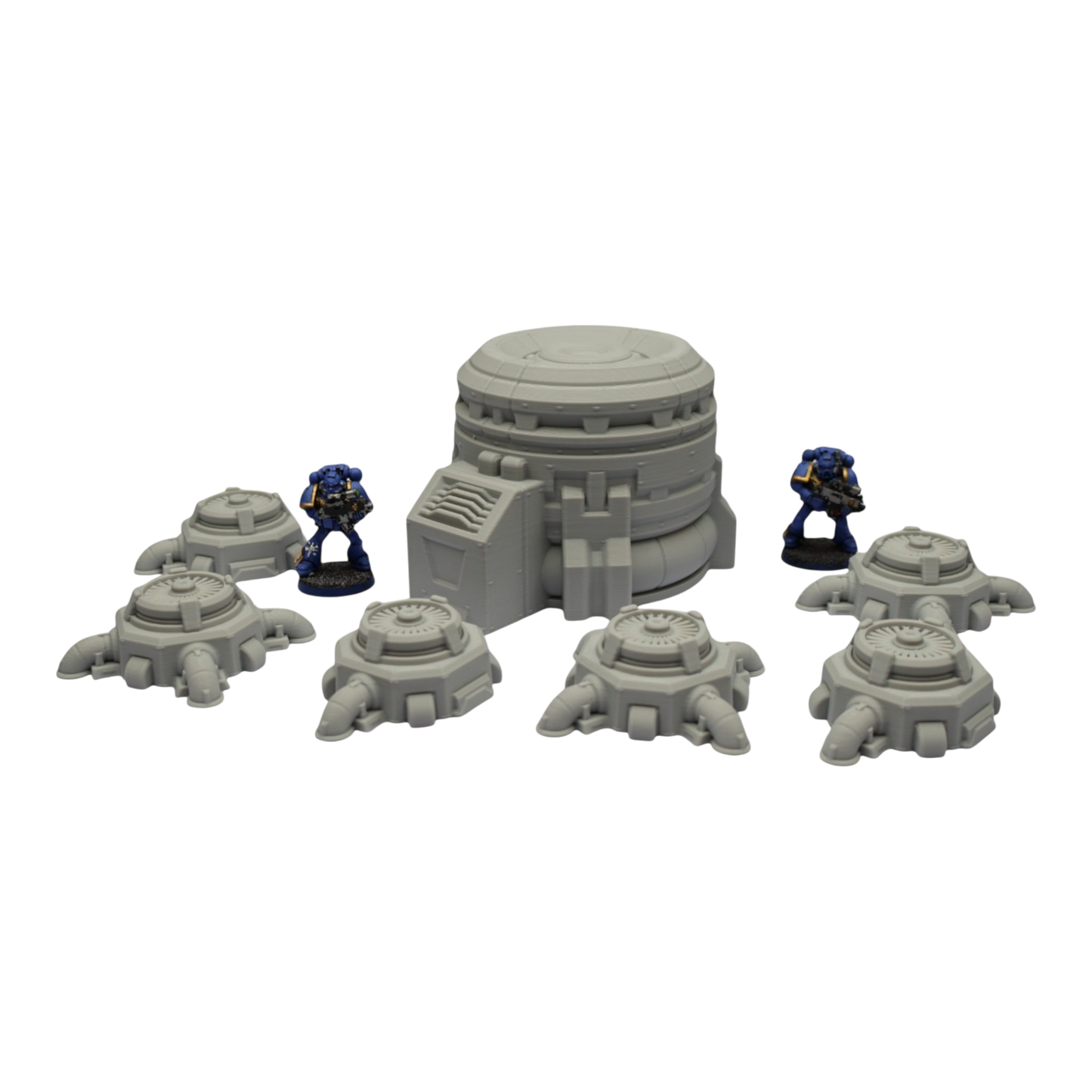 Turbine Fans - 28mm Wargaming Scatter Terrain Scenery Tabletop Grimdark