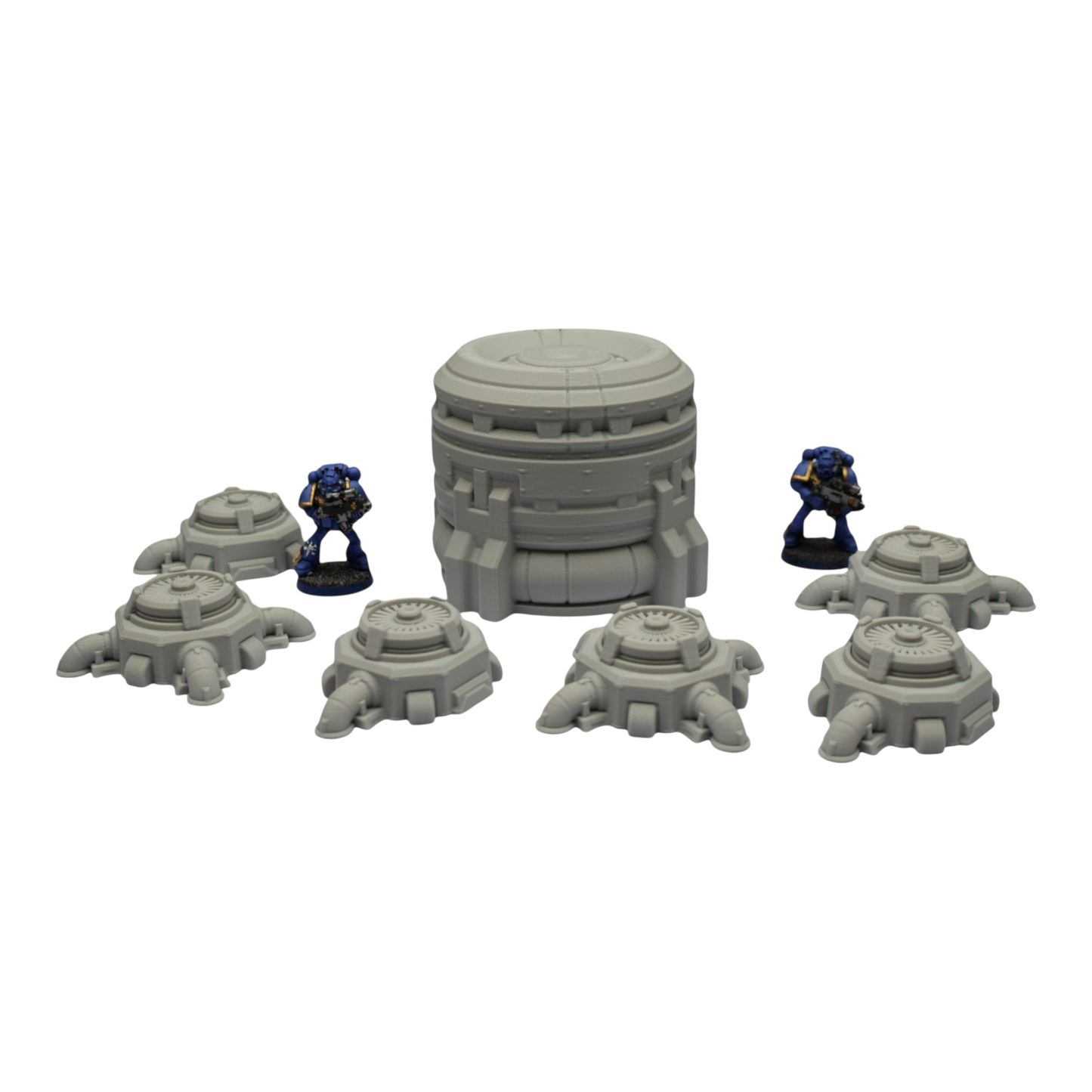 Turbine Fans - 28mm Wargaming Scatter Terrain Scenery Tabletop Grimdark