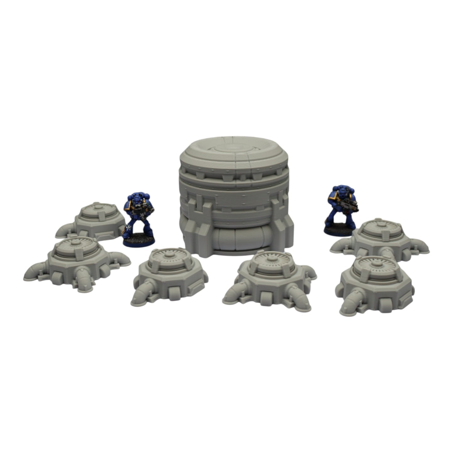 Wargaming 28mm scatter terrain scenery showing 3D-printed item that is compatible with games such as Warhammer 40K, Star Wars Legions, D+D, Dungeons and Dragons, Sci-Fi, Fantasy and other miniature tabletop games. Brand Jawar3d found at www.jawar3d.co.uk.