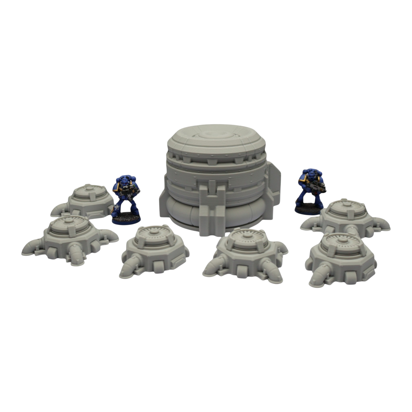 Turbine Fans - 28mm Wargaming Scatter Terrain Scenery Tabletop Grimdark