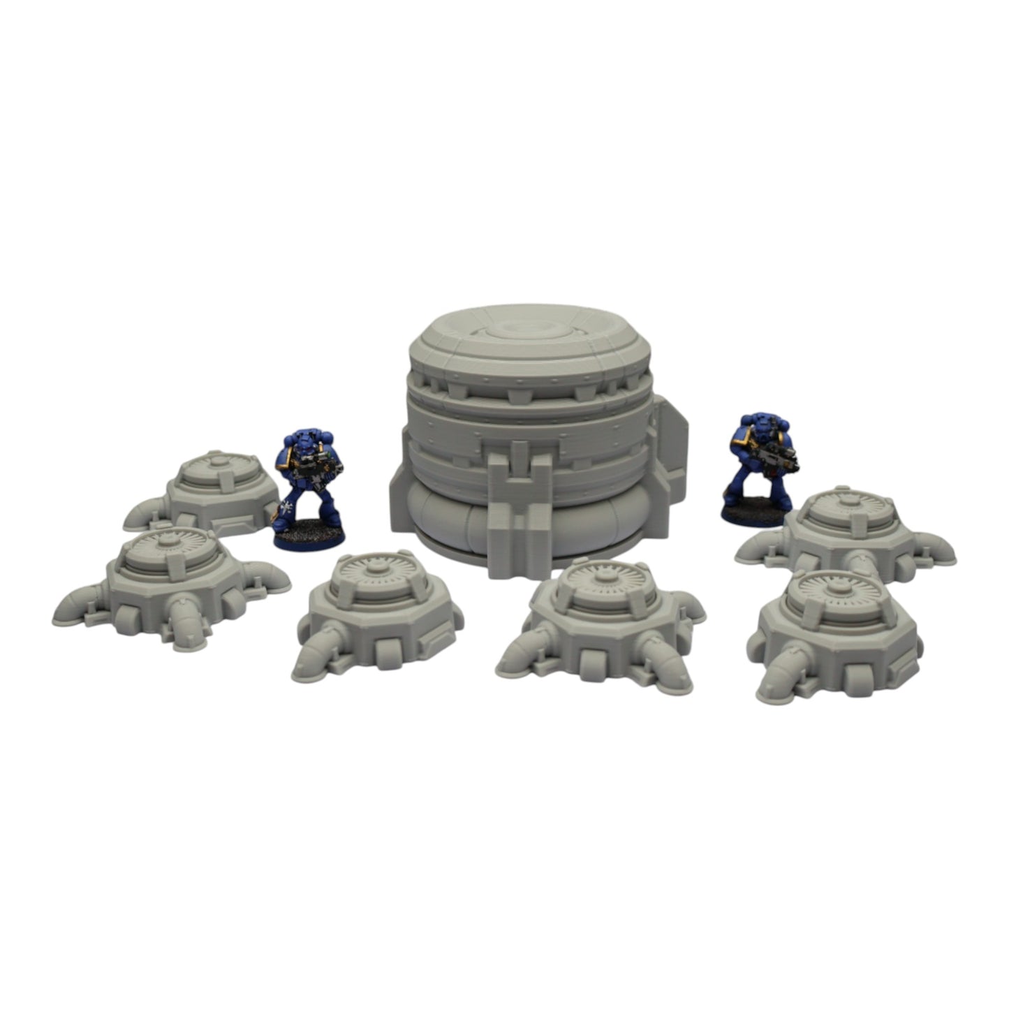 Wargaming 28mm scatter terrain scenery showing 3D-printed item that is compatible with games such as Warhammer 40K, Star Wars Legions, D+D, Dungeons and Dragons, Sci-Fi, Fantasy and other miniature tabletop games. Brand Jawar3d found at www.jawar3d.co.uk.