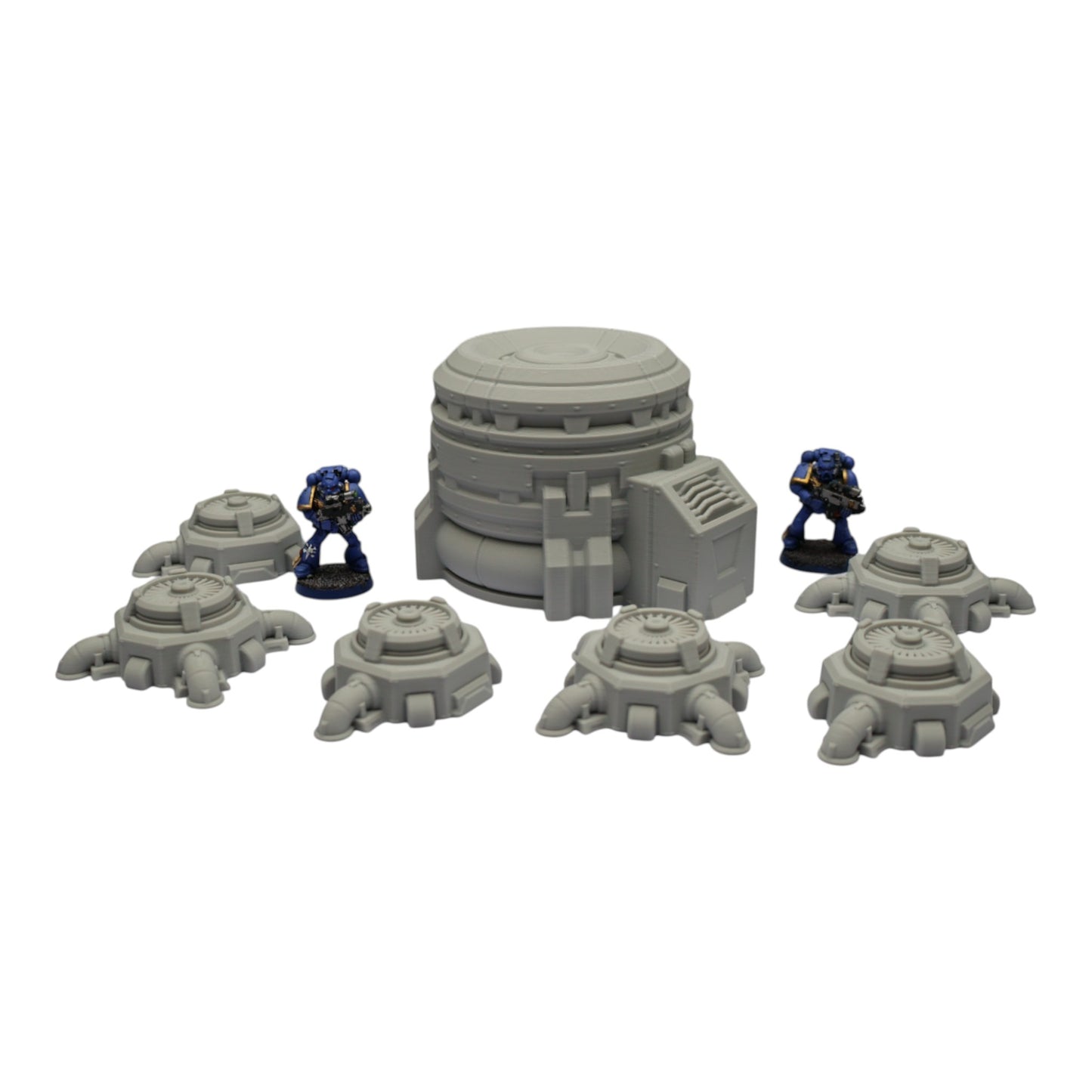Wargaming 28mm scatter terrain scenery showing 3D-printed item that is compatible with games such as Warhammer 40K, Star Wars Legions, D+D, Dungeons and Dragons, Sci-Fi, Fantasy and other miniature tabletop games. Brand Jawar3d found at www.jawar3d.co.uk.