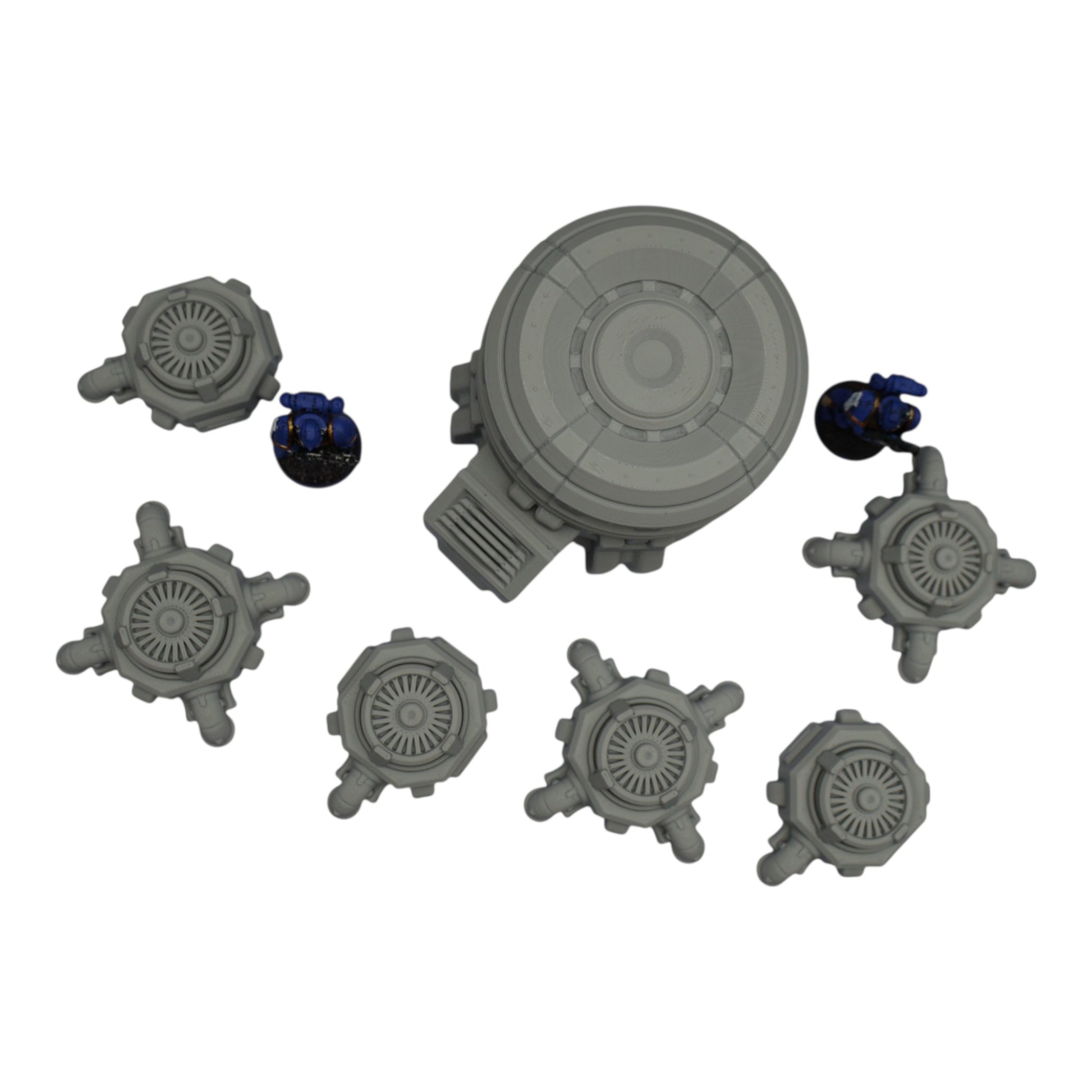 Wargaming 28mm scatter terrain scenery showing 3D-printed item that is compatible with games such as Warhammer 40K, Star Wars Legions, D+D, Dungeons and Dragons, Sci-Fi, Fantasy and other miniature tabletop games. Brand Jawar3d found at www.jawar3d.co.uk.
