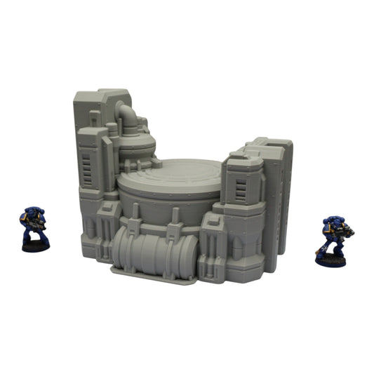 Nuclear Pump #3 - 28mm Wargaming Scatter Terrain Scenery Tabletop Grimdark