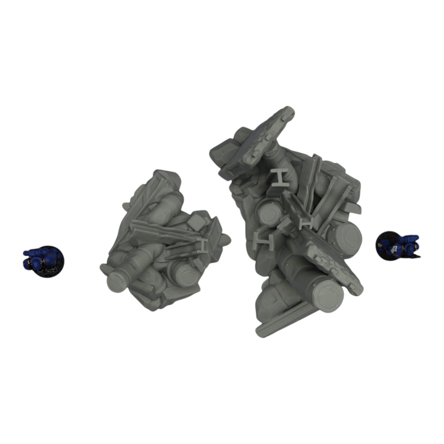 Wargaming 28mm scatter terrain scenery showing 3D-printed item that is compatible with games such as Warhammer 40K, Star Wars Legions, D+D, Dungeons and Dragons, Sci-Fi, Fantasy and other miniature tabletop games. Brand Jawar3d found at www.jawar3d.co.uk.