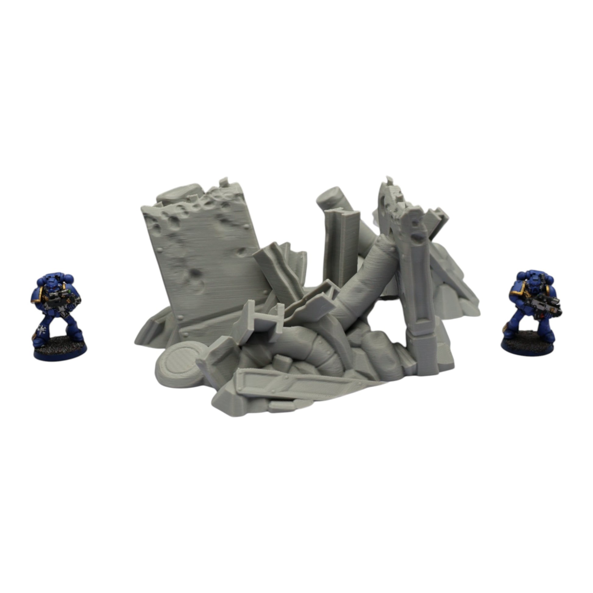 Wargaming 28mm scatter terrain scenery showing 3D-printed item that is compatible with games such as Warhammer 40K, Star Wars Legions, D+D, Dungeons and Dragons, Sci-Fi, Fantasy and other miniature tabletop games. Brand Jawar3d found at www.jawar3d.co.uk.