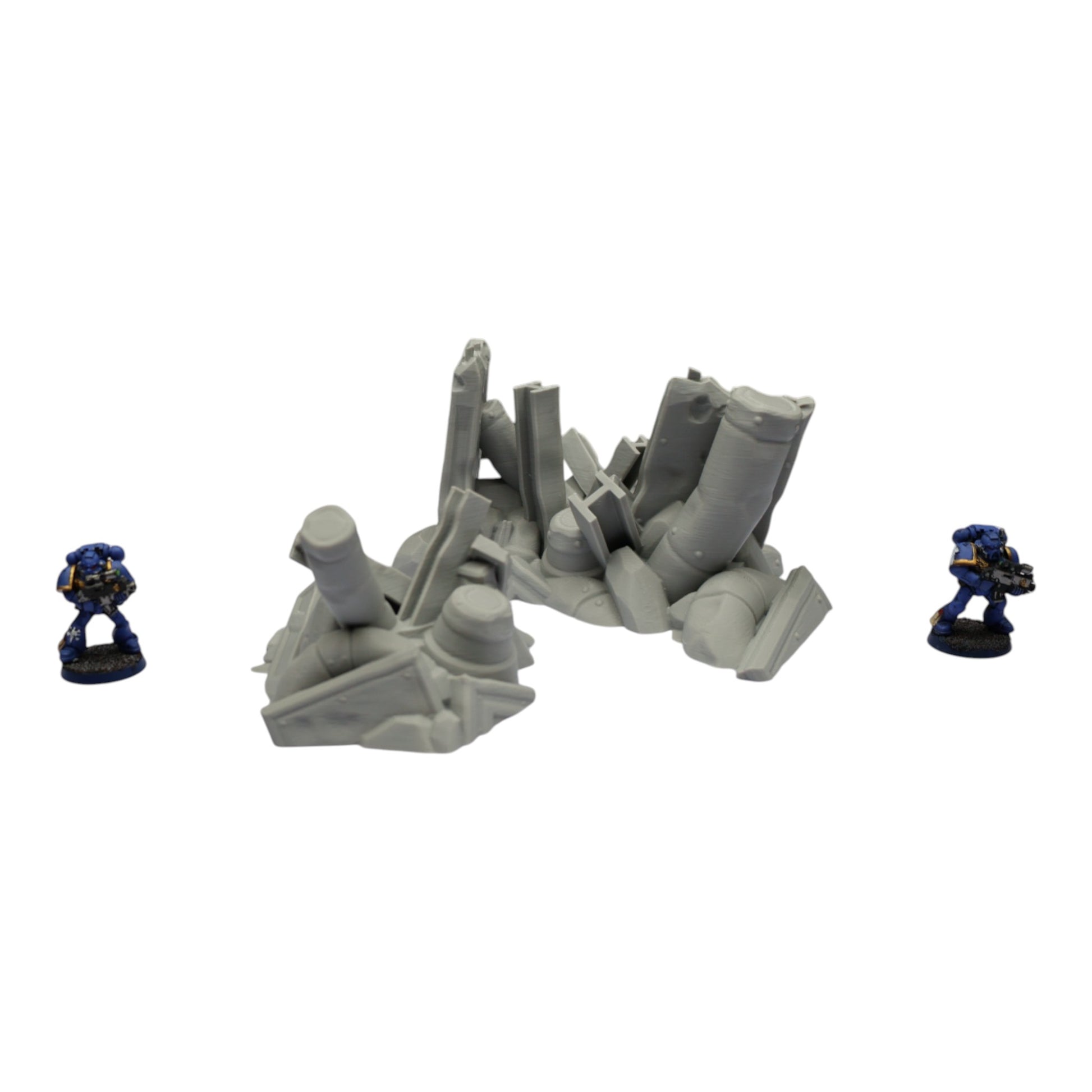 Wargaming 28mm scatter terrain scenery showing 3D-printed item that is compatible with games such as Warhammer 40K, Star Wars Legions, D+D, Dungeons and Dragons, Sci-Fi, Fantasy and other miniature tabletop games. Brand Jawar3d found at www.jawar3d.co.uk.