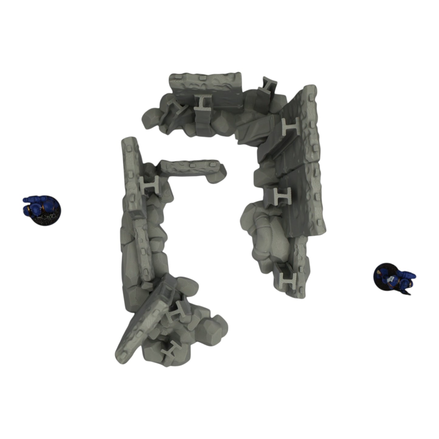 Wargaming 28mm scatter terrain scenery showing 3D-printed item that is compatible with games such as Warhammer 40K, Star Wars Legions, D+D, Dungeons and Dragons, Sci-Fi, Fantasy and other miniature tabletop games. Brand Jawar3d found at www.jawar3d.co.uk.
