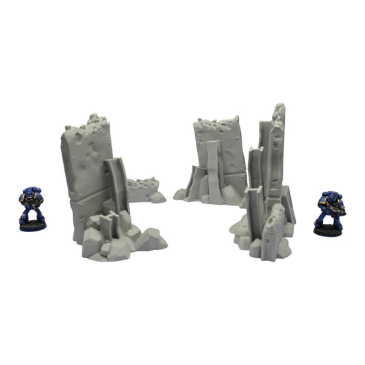 Wargaming 28mm scatter terrain scenery showing 3D-printed item that is compatible with games such as Warhammer 40K, Star Wars Legions, D+D, Dungeons and Dragons, Sci-Fi, Fantasy and other miniature tabletop games. Brand Jawar3d found at www.jawar3d.co.uk.