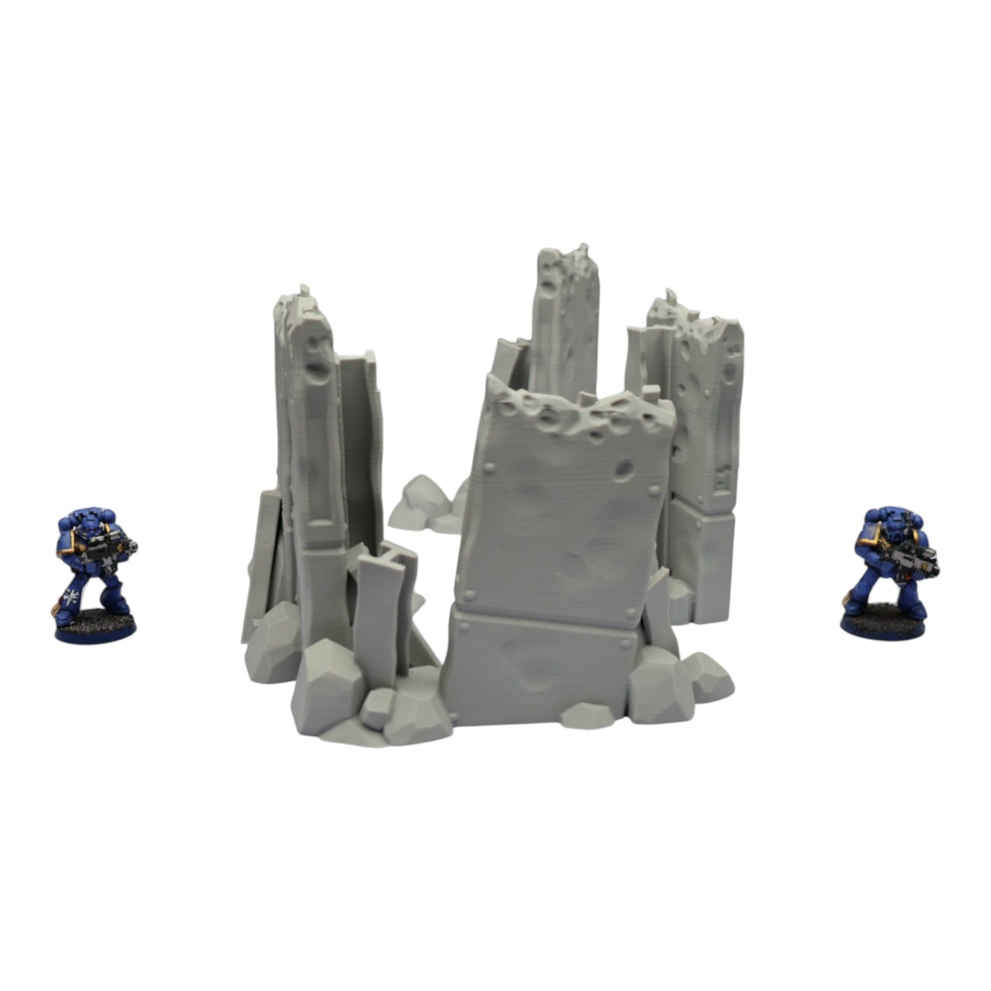 Wargaming 28mm scatter terrain scenery showing 3D-printed item that is compatible with games such as Warhammer 40K, Star Wars Legions, D+D, Dungeons and Dragons, Sci-Fi, Fantasy and other miniature tabletop games. Brand Jawar3d found at www.jawar3d.co.uk.