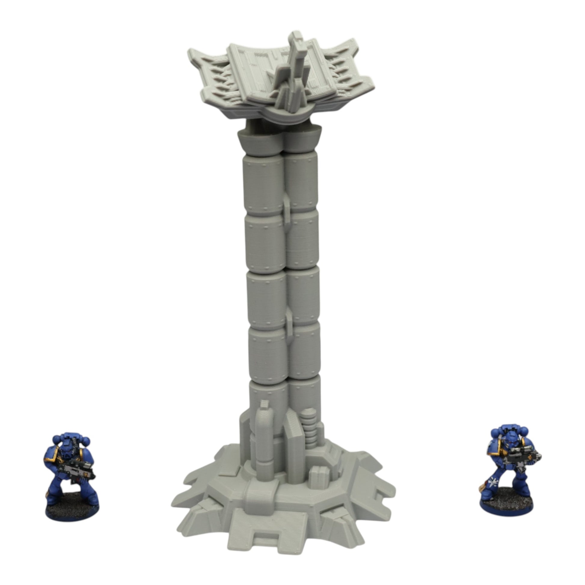 Wargaming 28mm scatter terrain scenery showing 3D-printed item that is compatible with games such as Warhammer 40K, Star Wars Legions, D+D, Dungeons and Dragons, Sci-Fi, Fantasy and other miniature tabletop games. Brand Jawar3d found at www.jawar3d.co.uk.