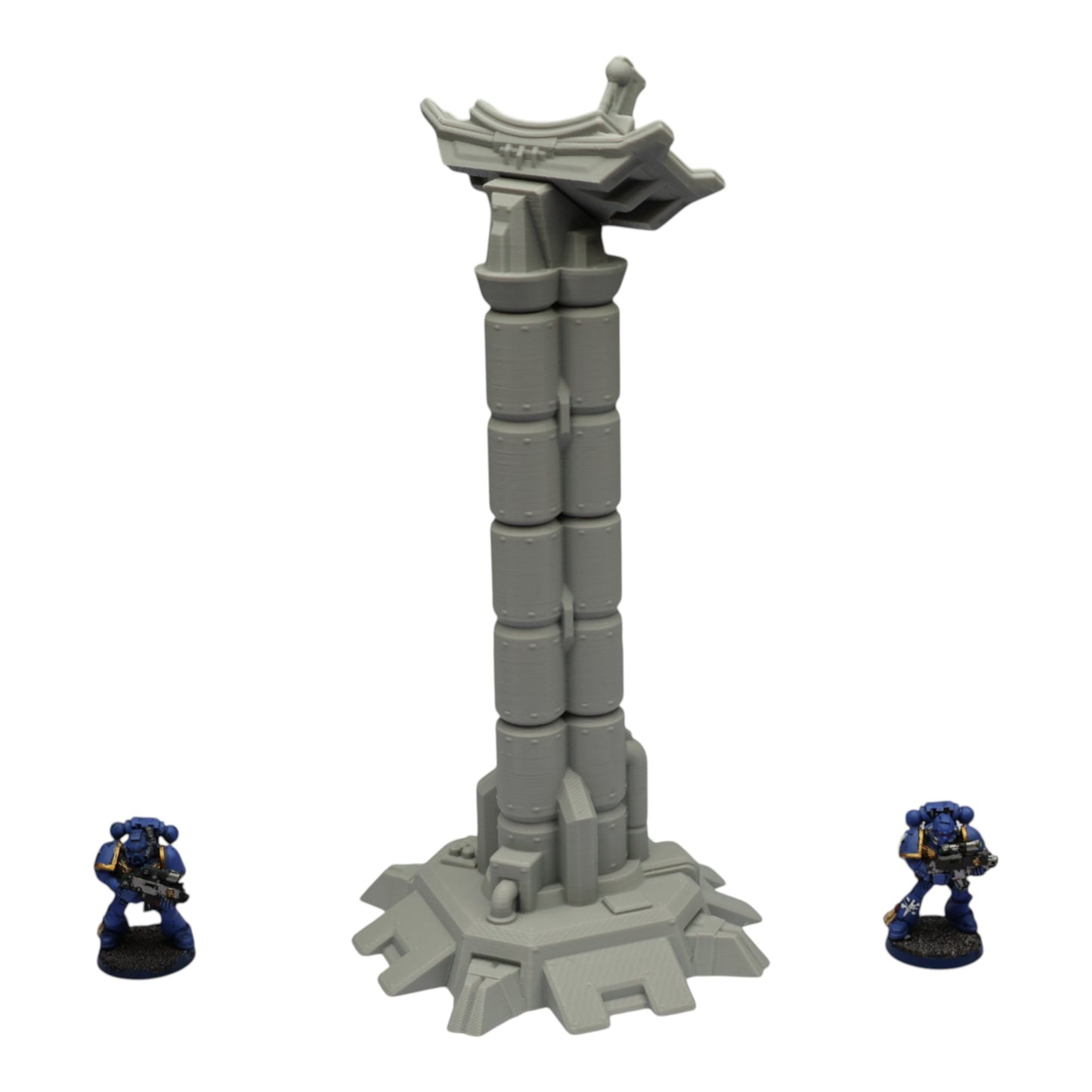 Wargaming 28mm scatter terrain scenery showing 3D-printed item that is compatible with games such as Warhammer 40K, Star Wars Legions, D+D, Dungeons and Dragons, Sci-Fi, Fantasy and other miniature tabletop games. Brand Jawar3d found at www.jawar3d.co.uk.