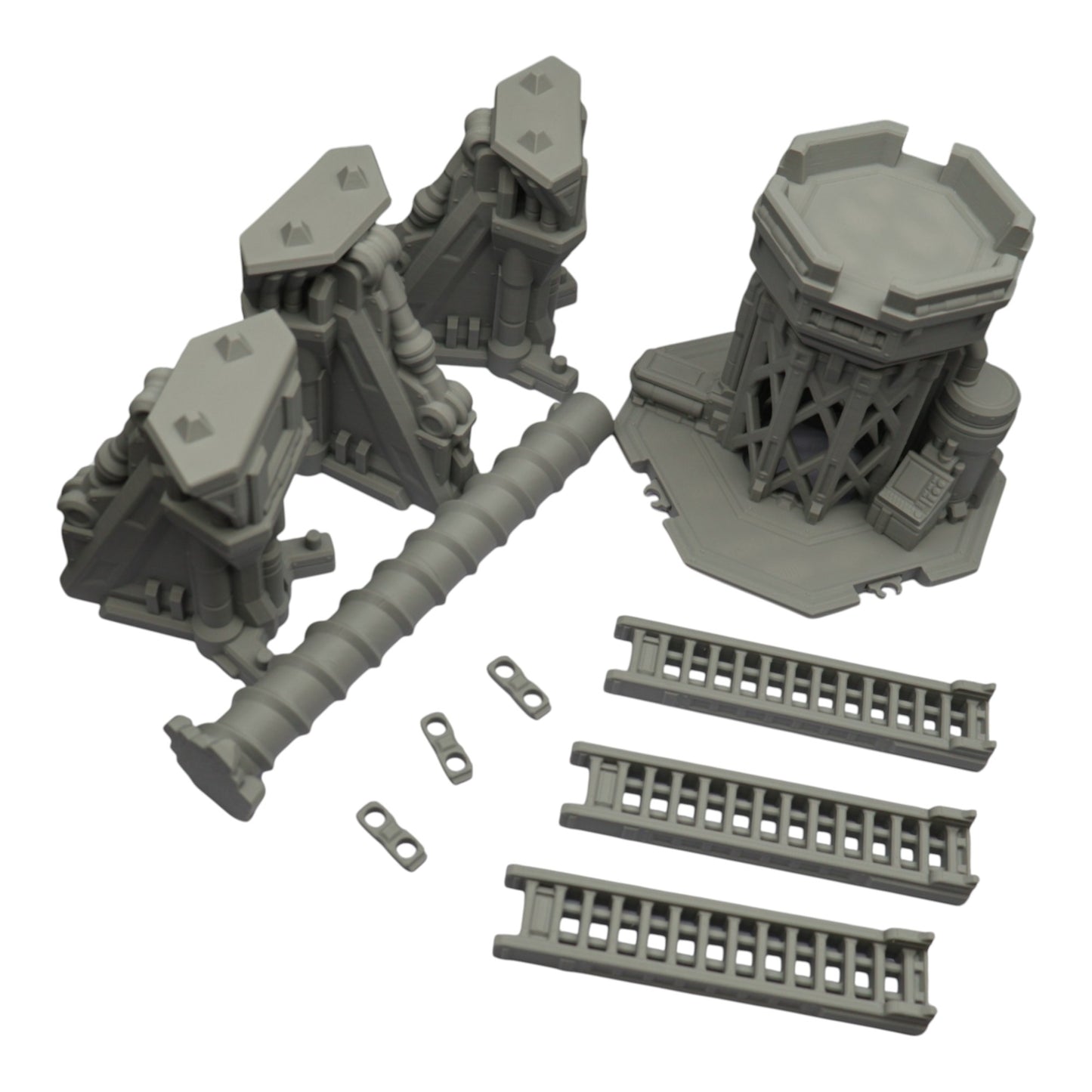 Wargaming 28mm scatter terrain scenery showing 3D-printed item that is compatible with games such as Warhammer 40K, Star Wars Legions, D+D, Dungeons and Dragons, Sci-Fi, Fantasy and other miniature tabletop games. Brand Jawar3d found at www.jawar3d.co.uk.