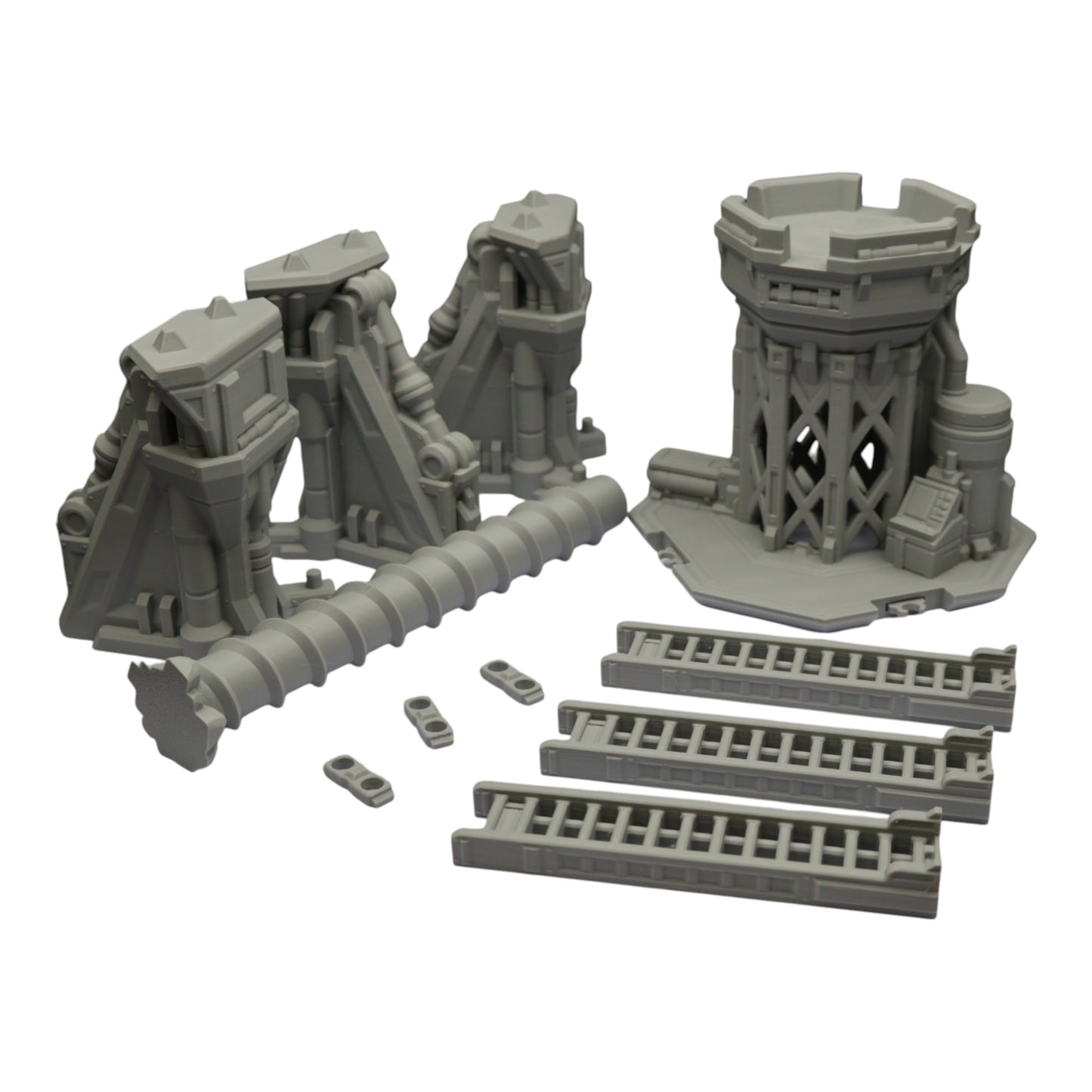 Wargaming 28mm scatter terrain scenery showing 3D-printed item that is compatible with games such as Warhammer 40K, Star Wars Legions, D+D, Dungeons and Dragons, Sci-Fi, Fantasy and other miniature tabletop games. Brand Jawar3d found at www.jawar3d.co.uk.